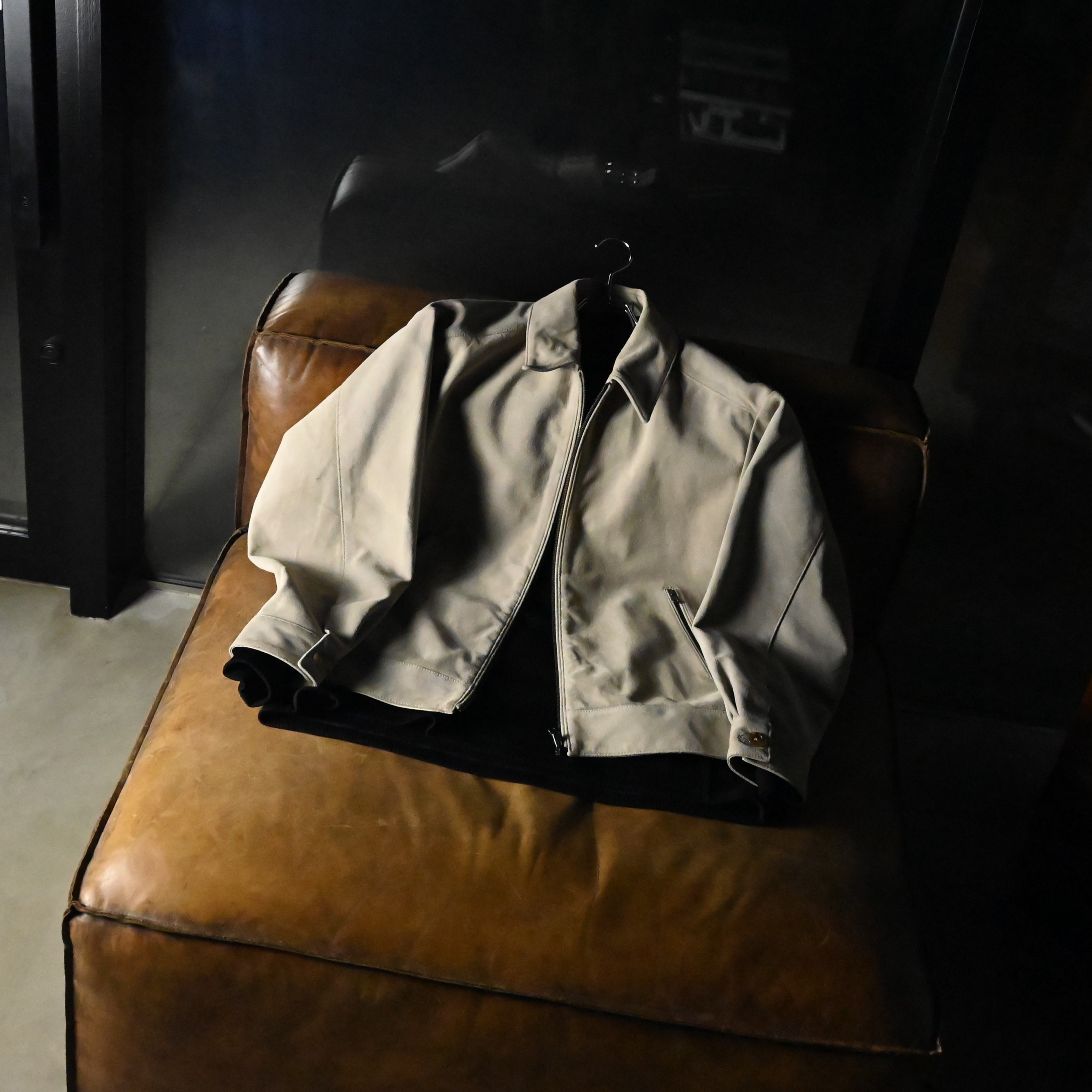 tangenet (タンジェネット)25AW最新作入荷、レザージャケット、モックネックLSTEE