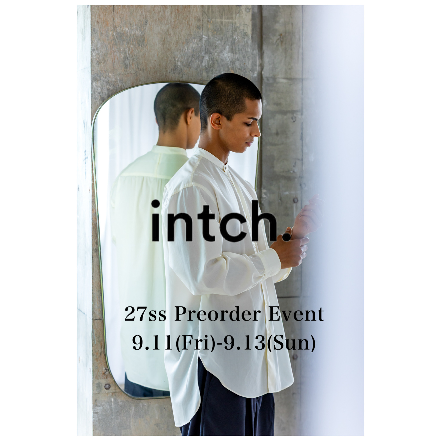 inch(インチ) 27年春夏コレクション店頭受注会開催のお知らせ