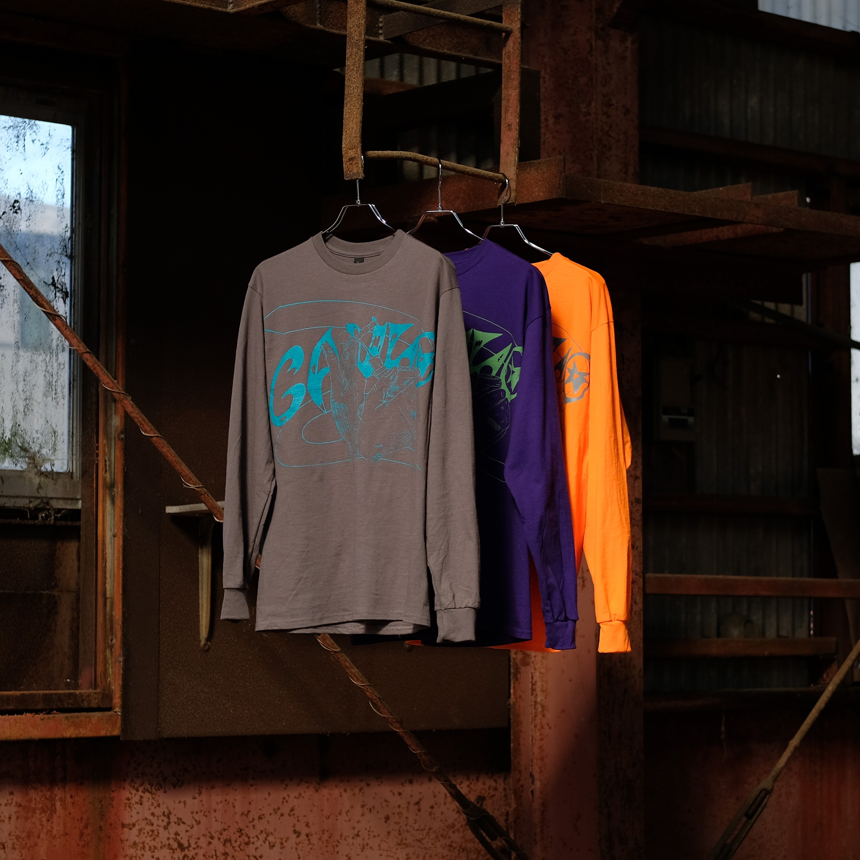 1周年記念【GANKO✖MaoSimmons L/S TEE】2月1日13時発売のお知らせ