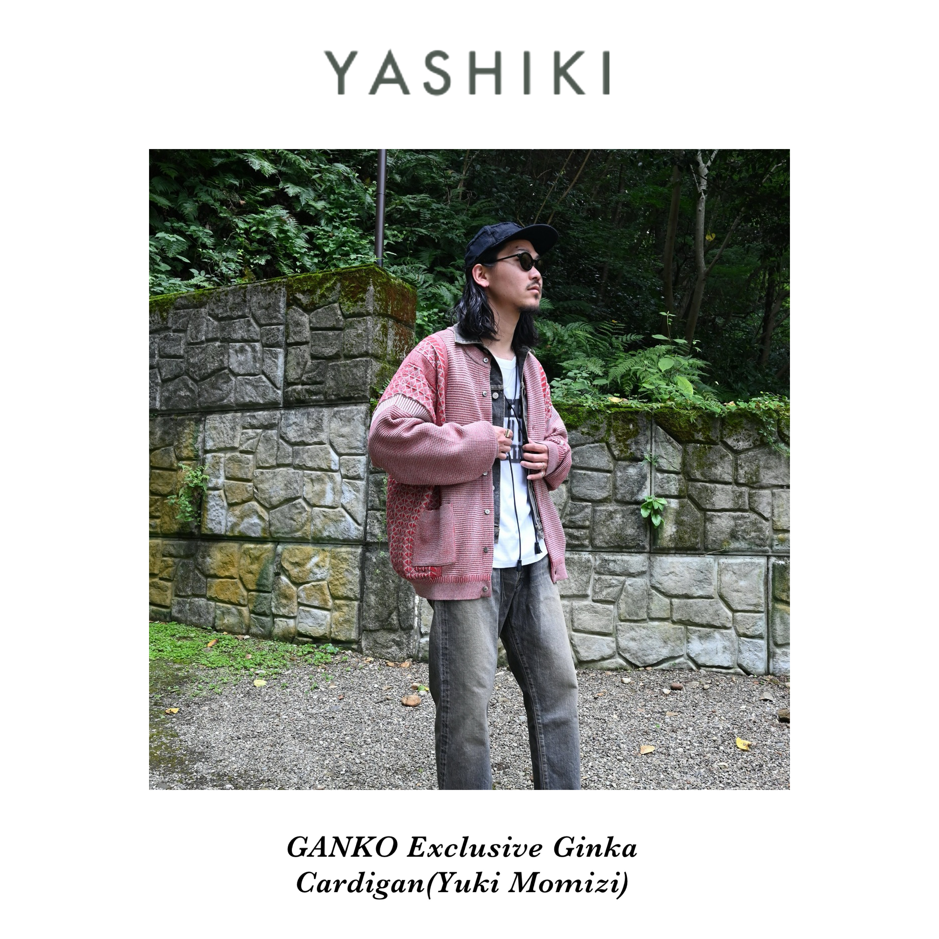 GANKO別注 Ginka Cardigan(Yuki Momizi)　LOOKBOOK公開