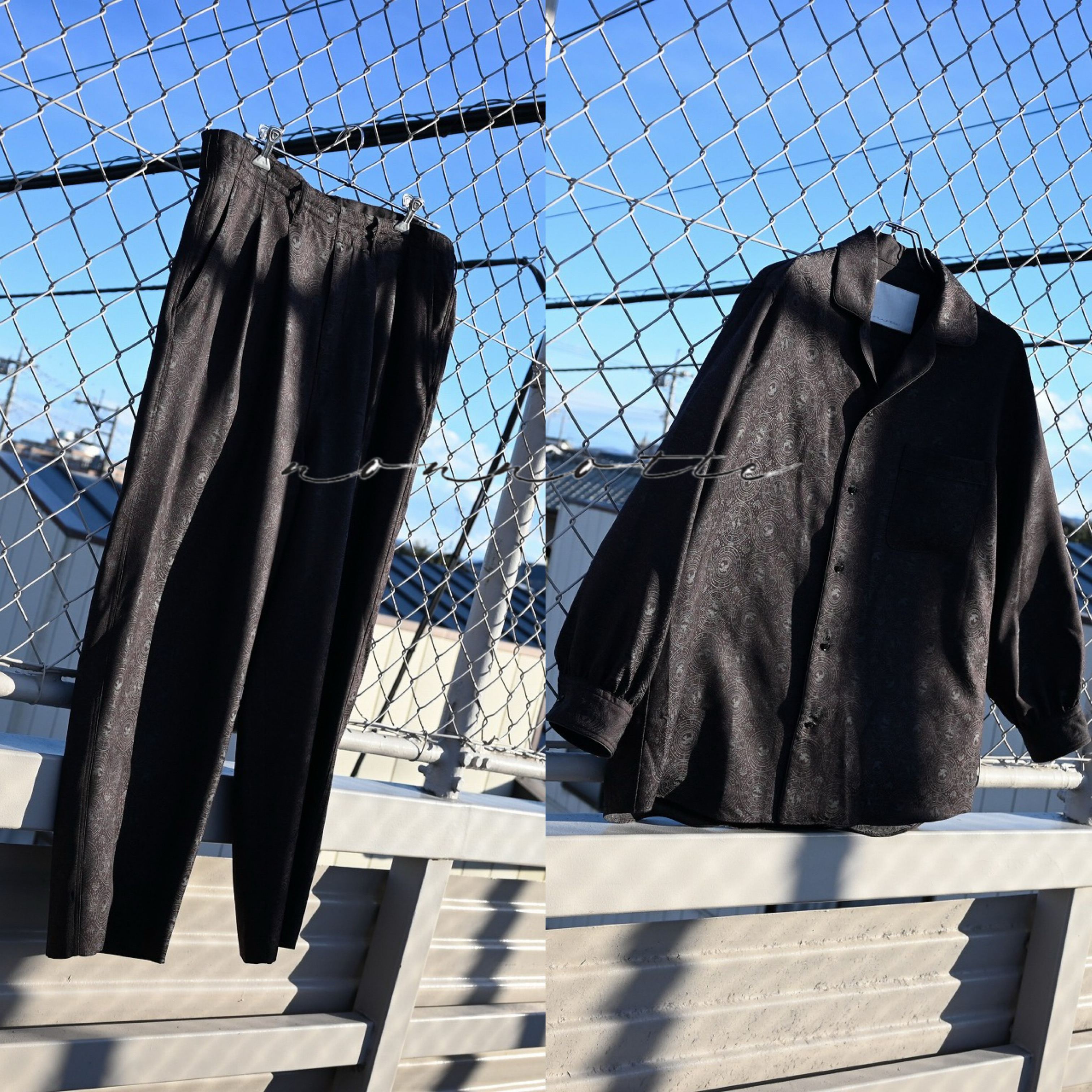 静かなエレガンスを日常に ― nonnotte 26SS Dormeuse セットアップ