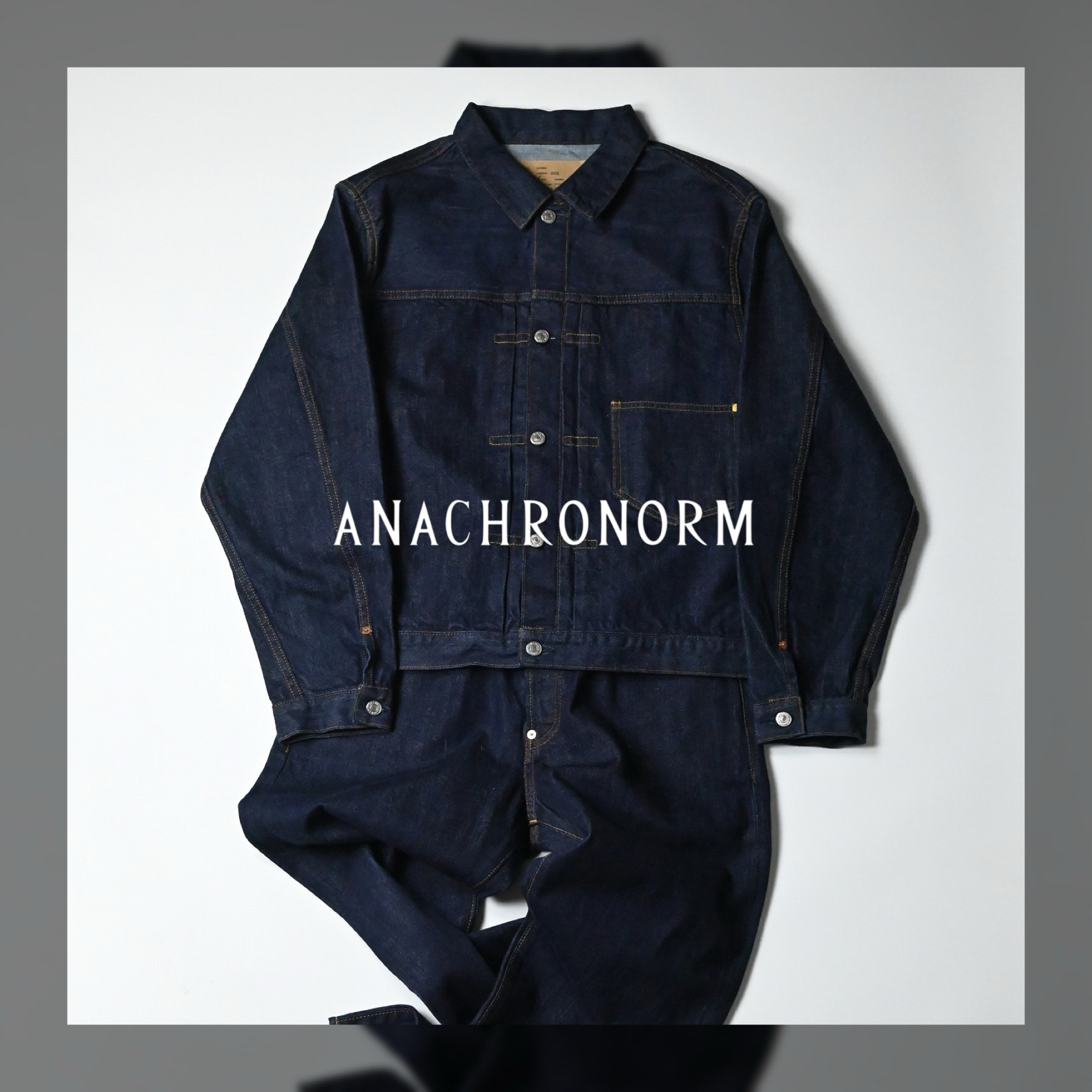 ANACHRONORM（アナクロノーム）ヴィンテージリファインデニムセットアップ