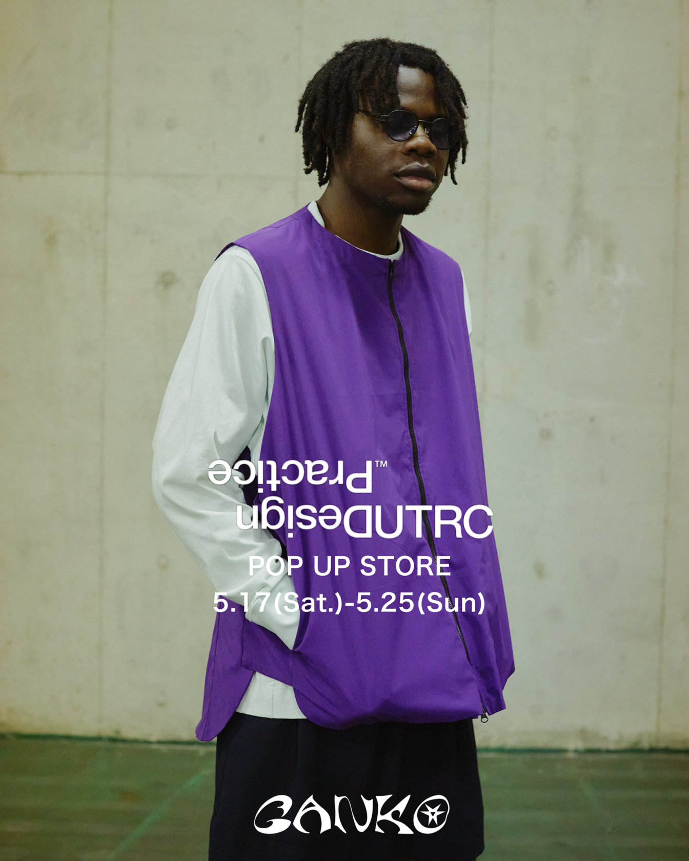 UNTRACE(アントレース)  POP UP SHOP 開催のお知らせ