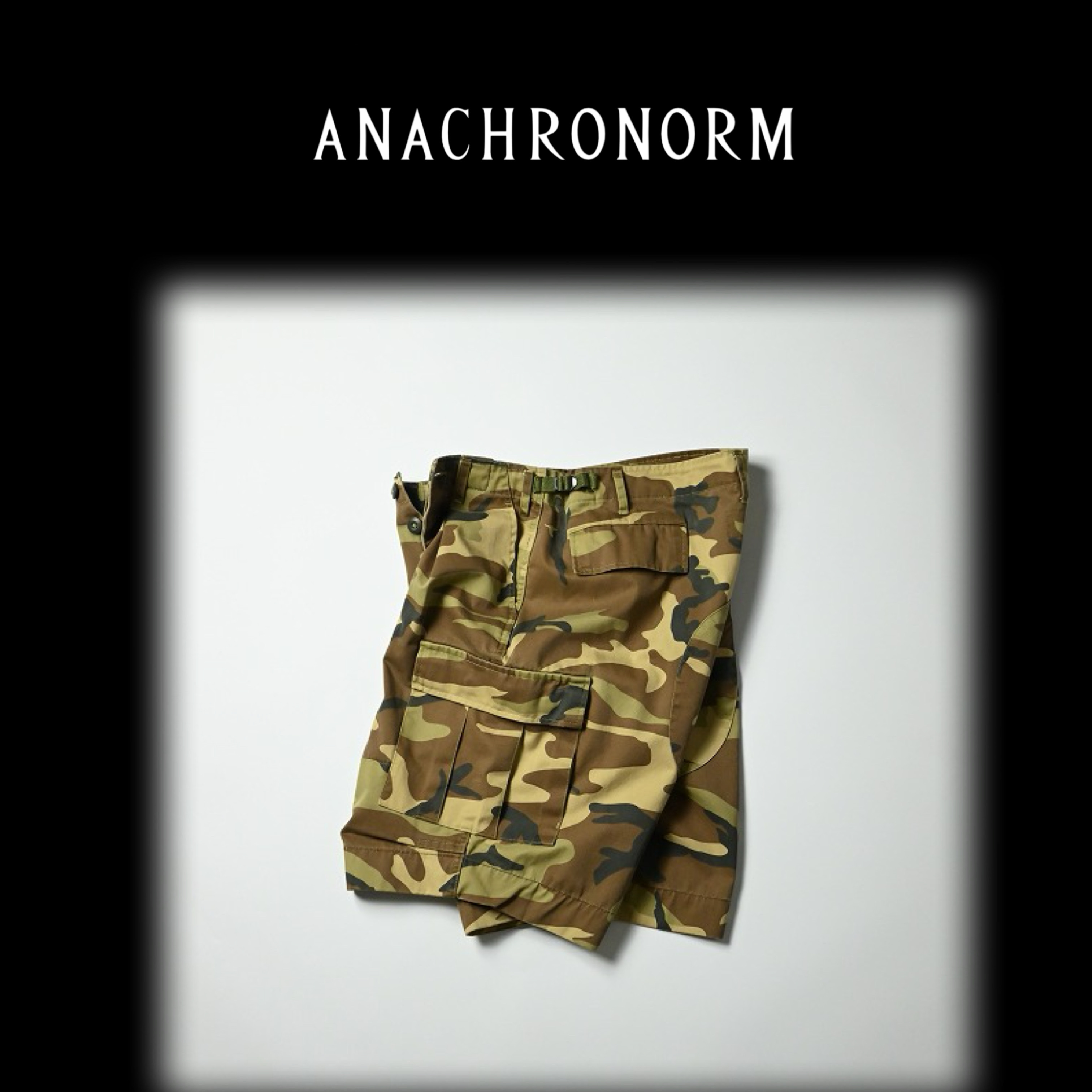 今の気分に刺さる一本。ANACHRONORMのカモ柄ショーツが抜群に良い。