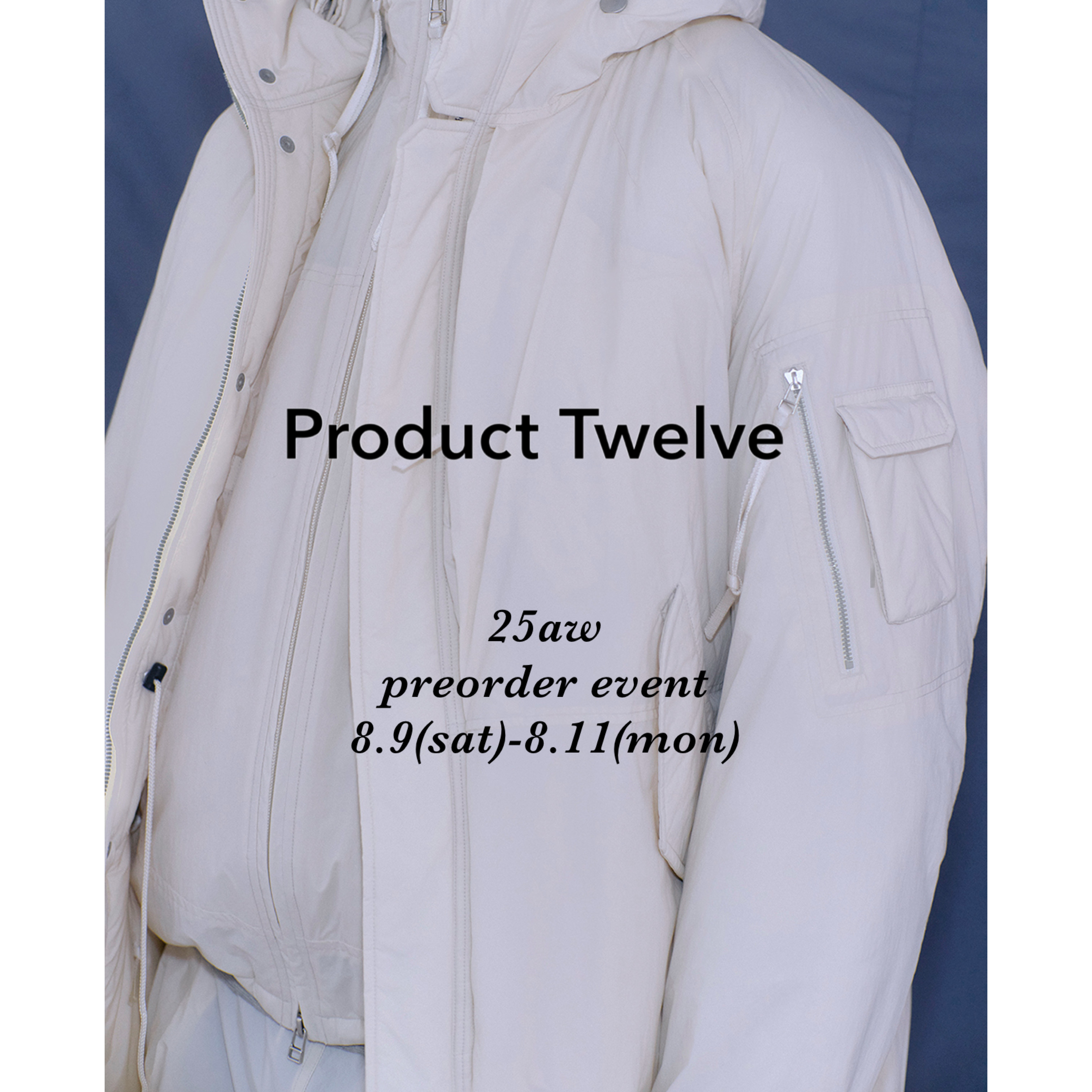 ploduct twelve(プロダクトトゥウェルブル)25年秋冬コレクション店頭受注会開催