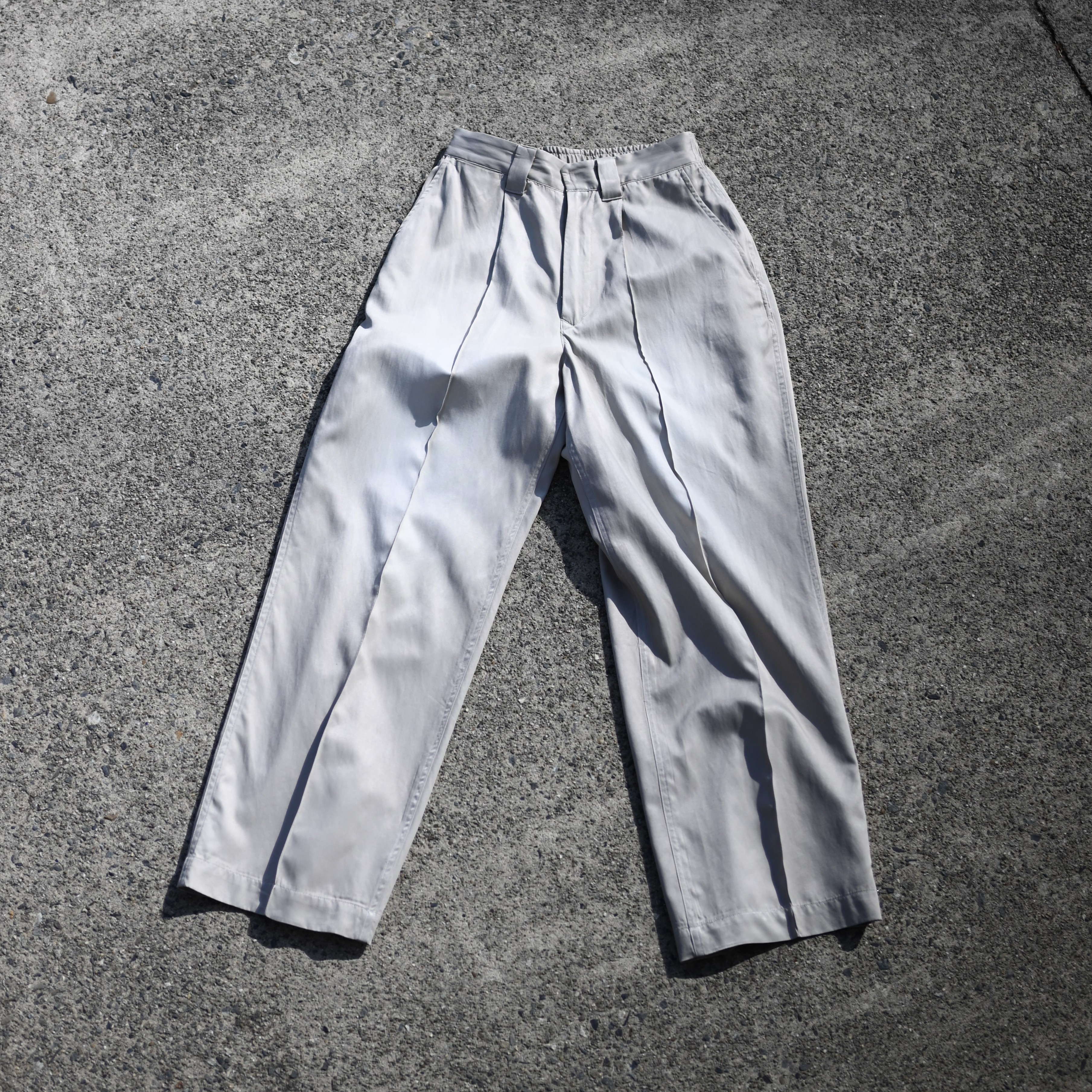 OLD JOE(オールドジョー）雰囲気で穿く、上質なイージースラックス