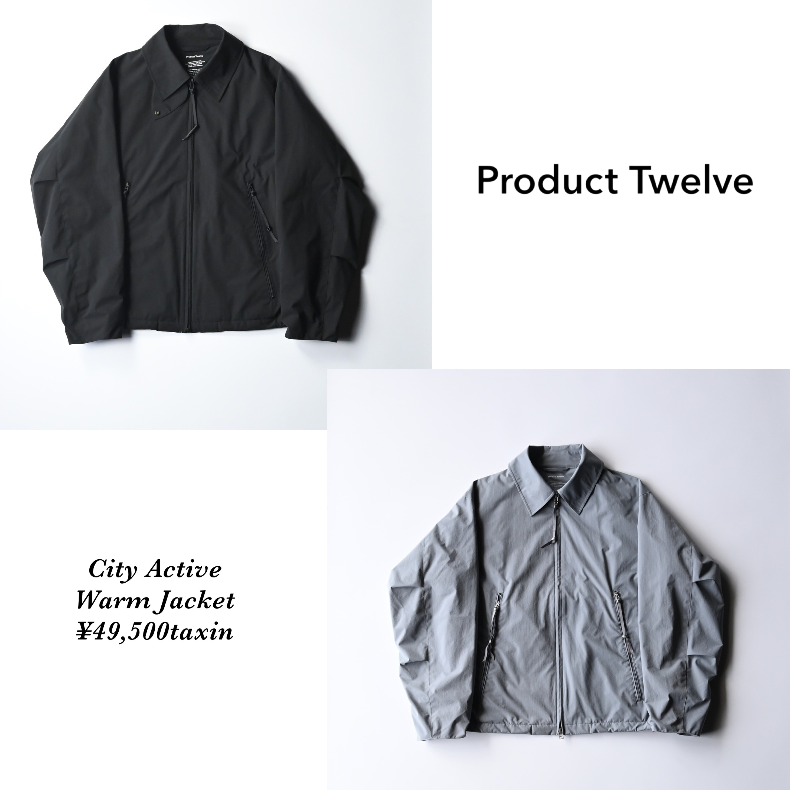 product twelve (プロダクトトゥウェルブ)待望の新入荷、コート、セットアップ