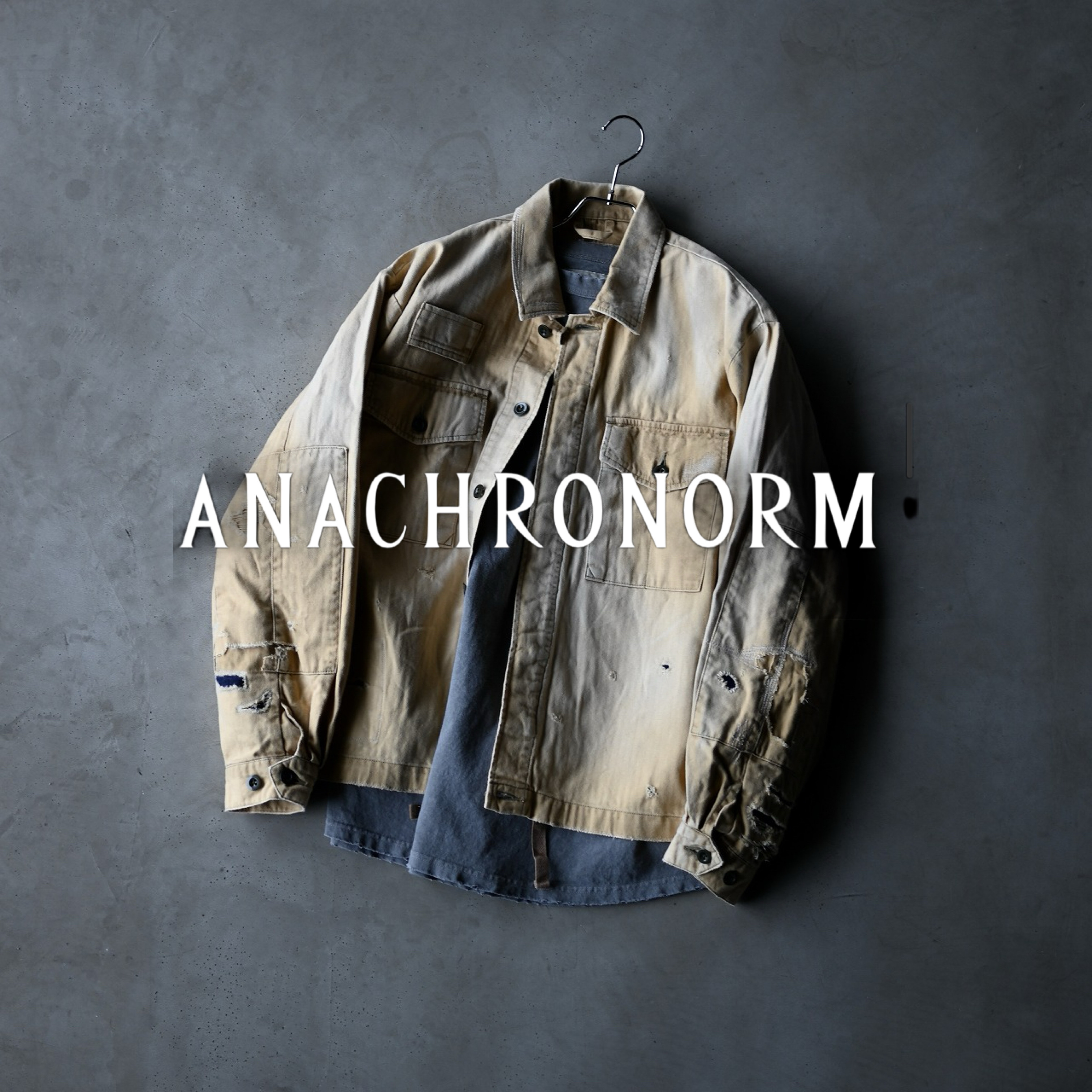 ANACHRONORM　REMAKED HERRINGBONE MILITARY SET UP
