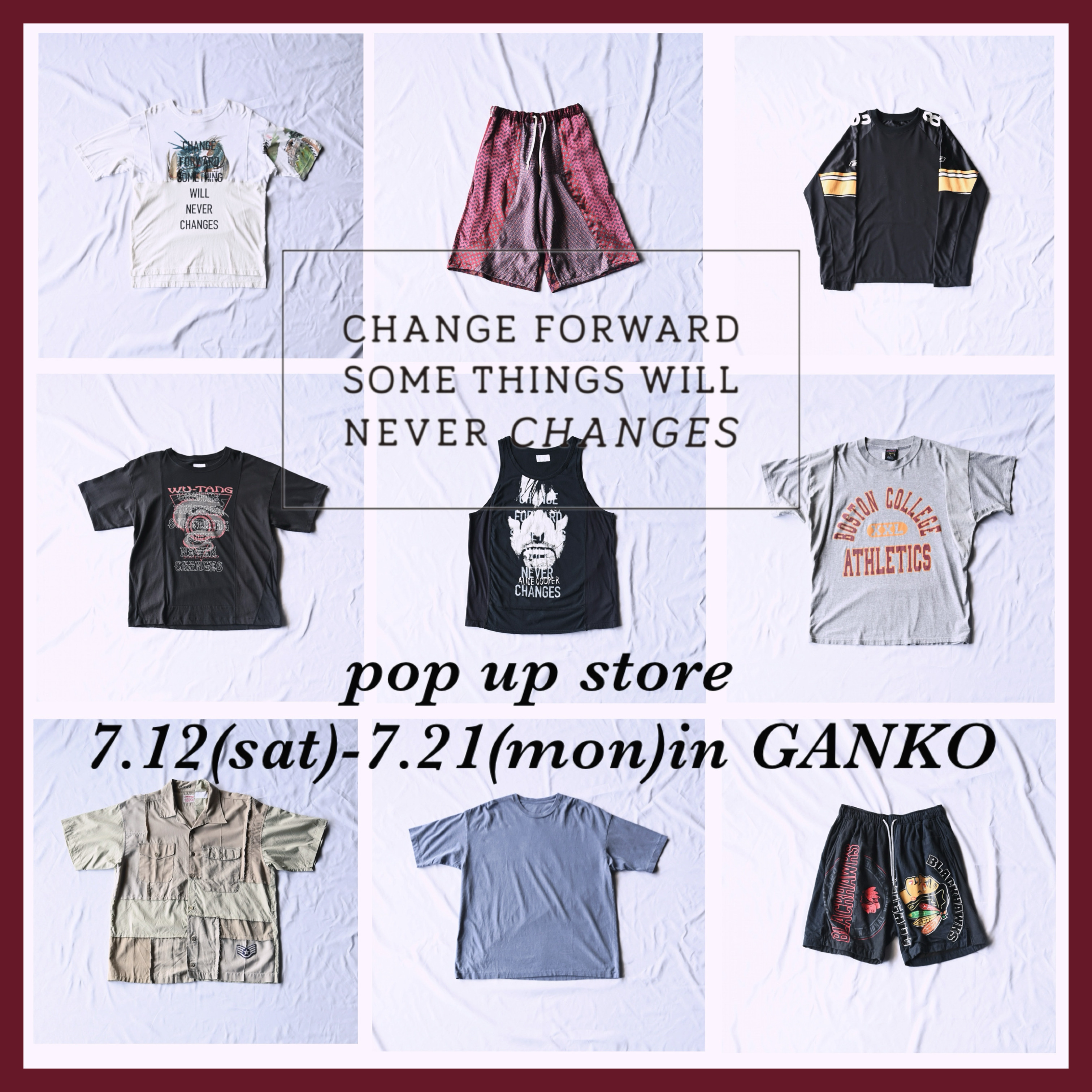 CHANGES(チェンジーズ)POP UP STORE 開催のお知らせ