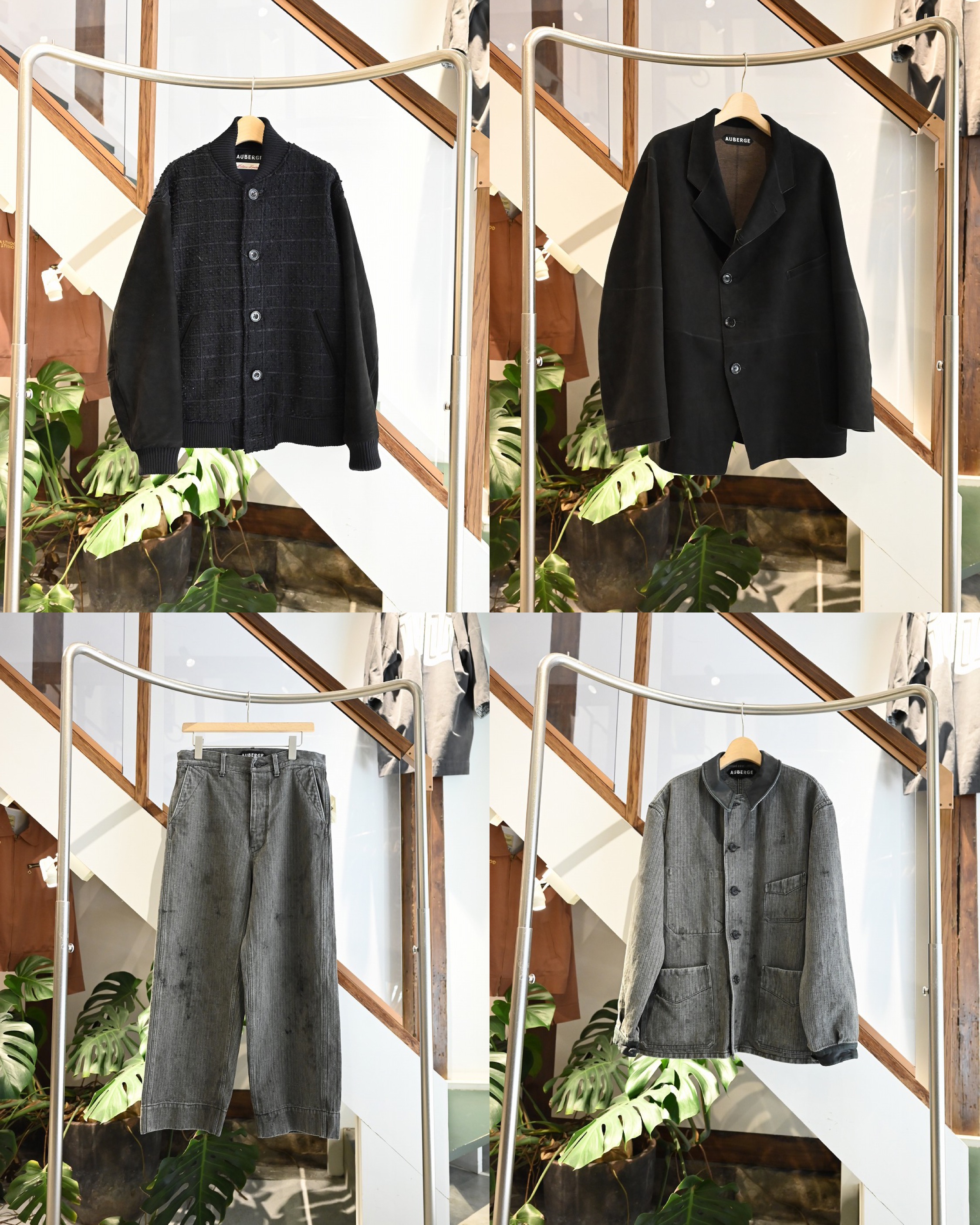 AUBERGE(オーベルジュ)26aw 展示会レポート、当店オーダーアイテムご紹介