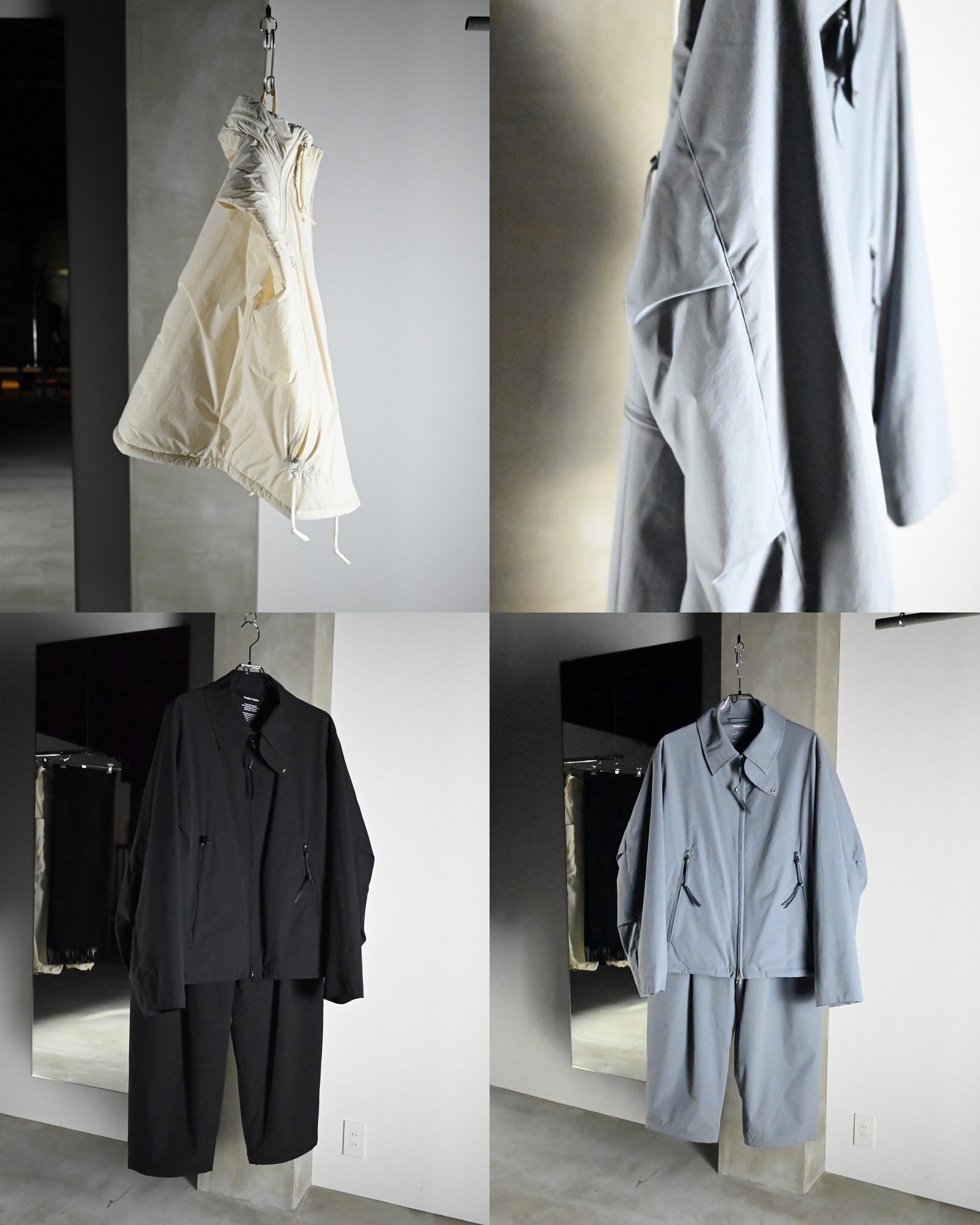 product twelve(プロジェクトトゥエルブ)通勤、通学にお勧めなセットアップ、ダウン