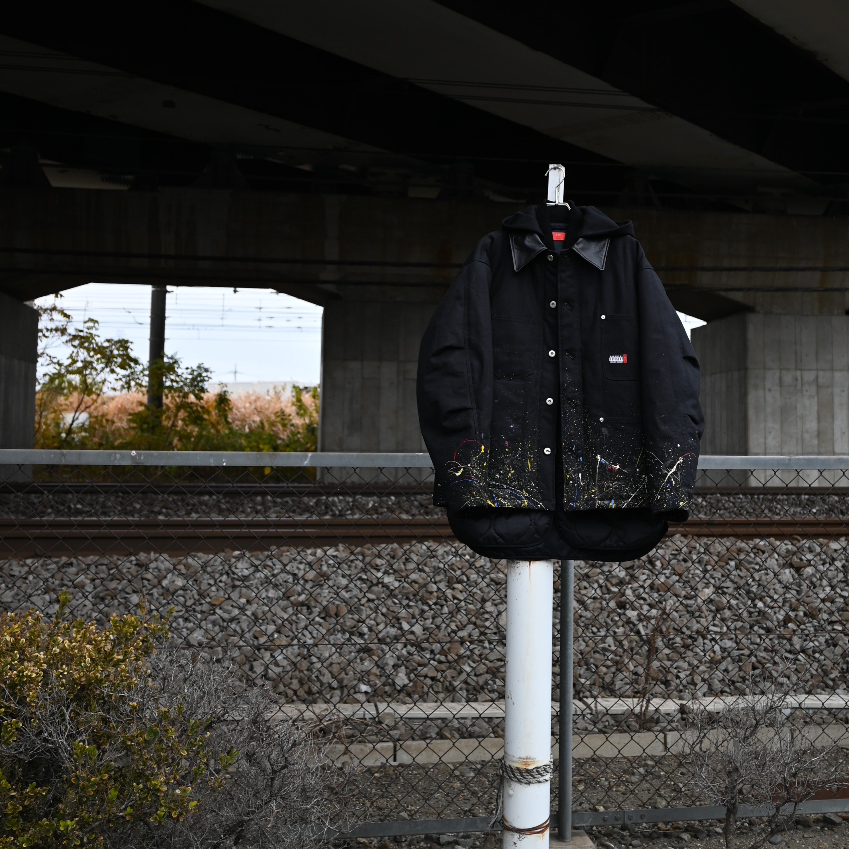 【LEH最新作】キルティングドッキングカバーオールジャケットが入荷｜唯一無二の1点ものアウター