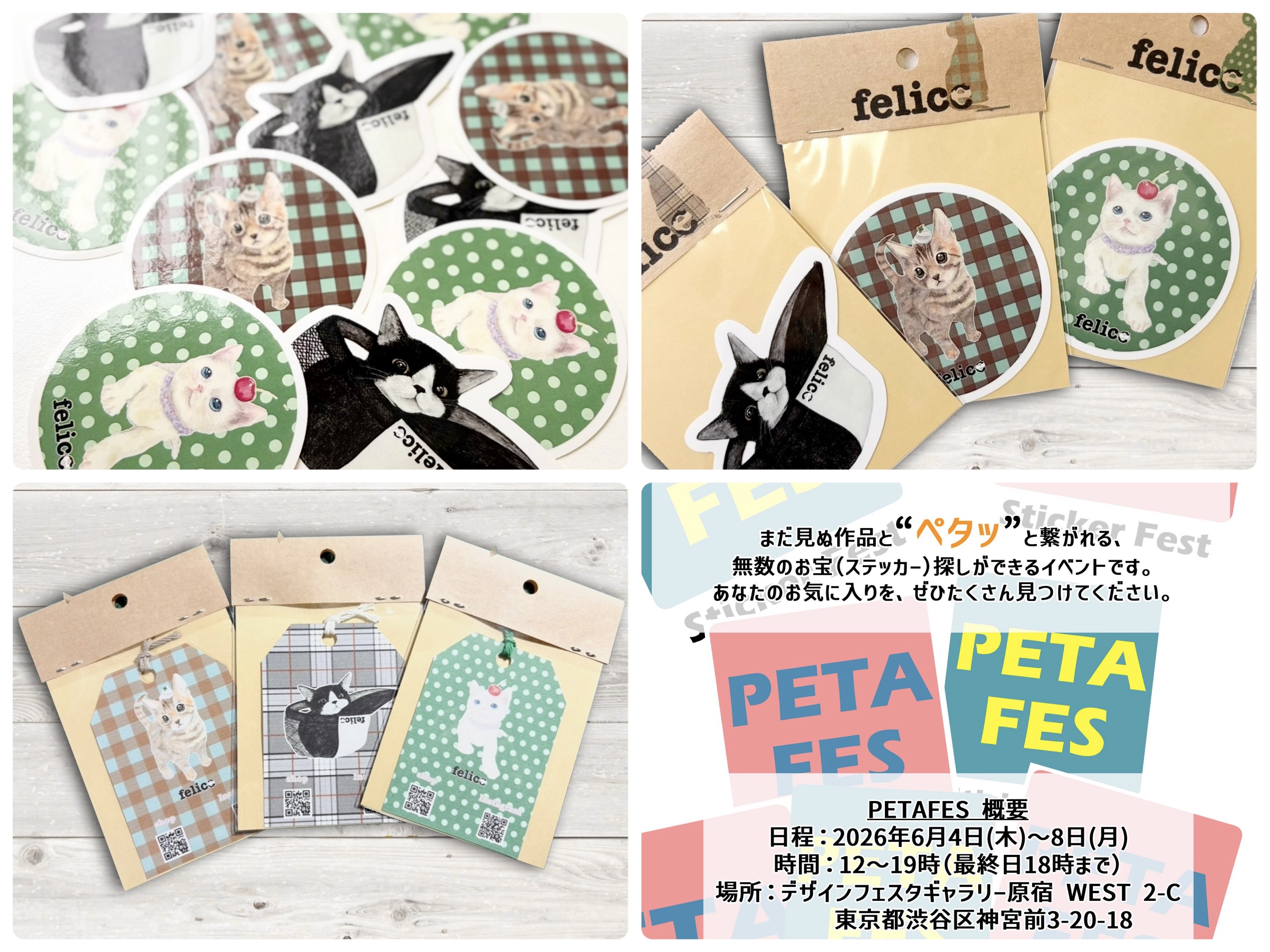 🐾PETA FES参加いたしますˆ •͈ ·̫ •͈ ˆ ♪