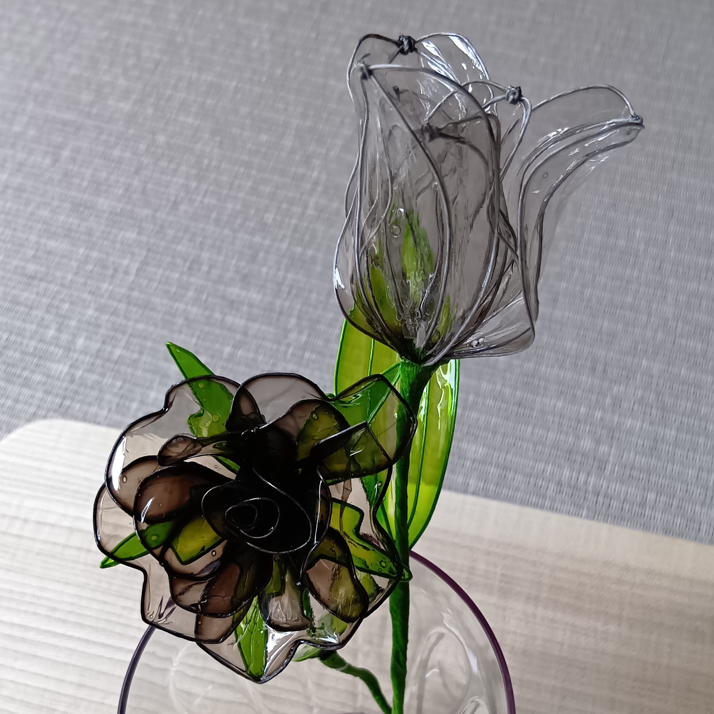 ディップアートのお花