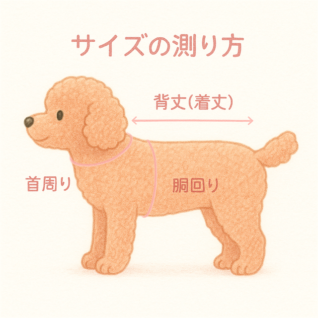 🐶 愛犬にぴったりのサイズを選ぼう🐶