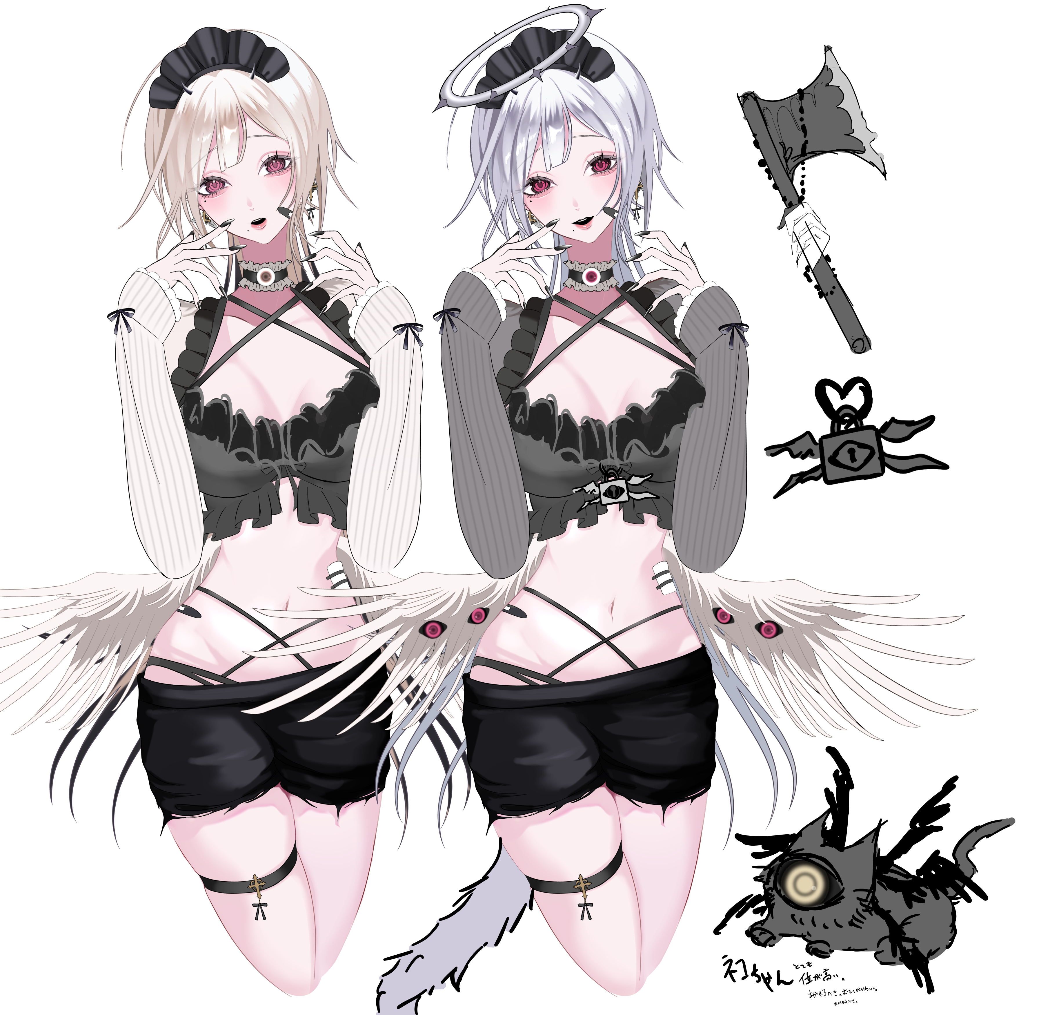 #Log┆キャラクターデザイン・創作　ラフ✒️