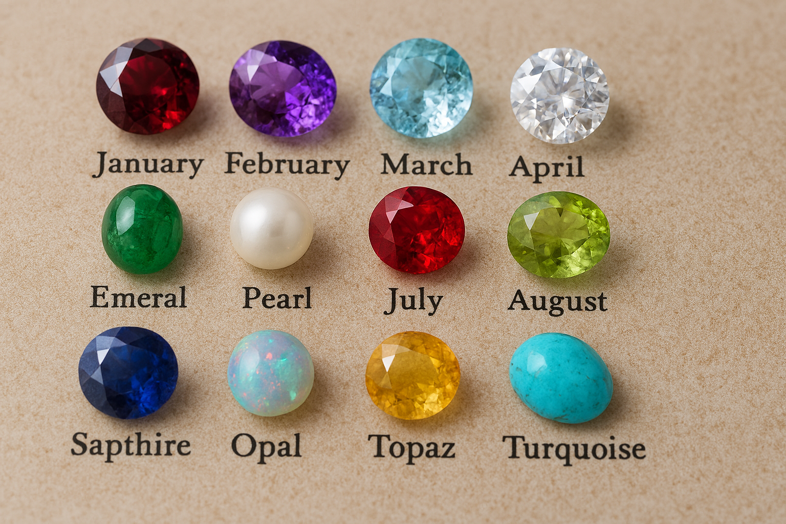 自分だけの宝石を探して——誕生石に込められた意味✨