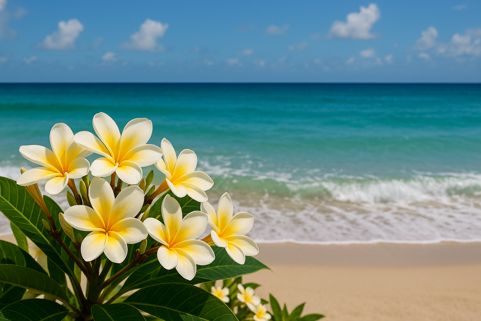 スワロフスキーがきらめく💗プルメリアピアス&ペンダントに5つの新色が仲間入り