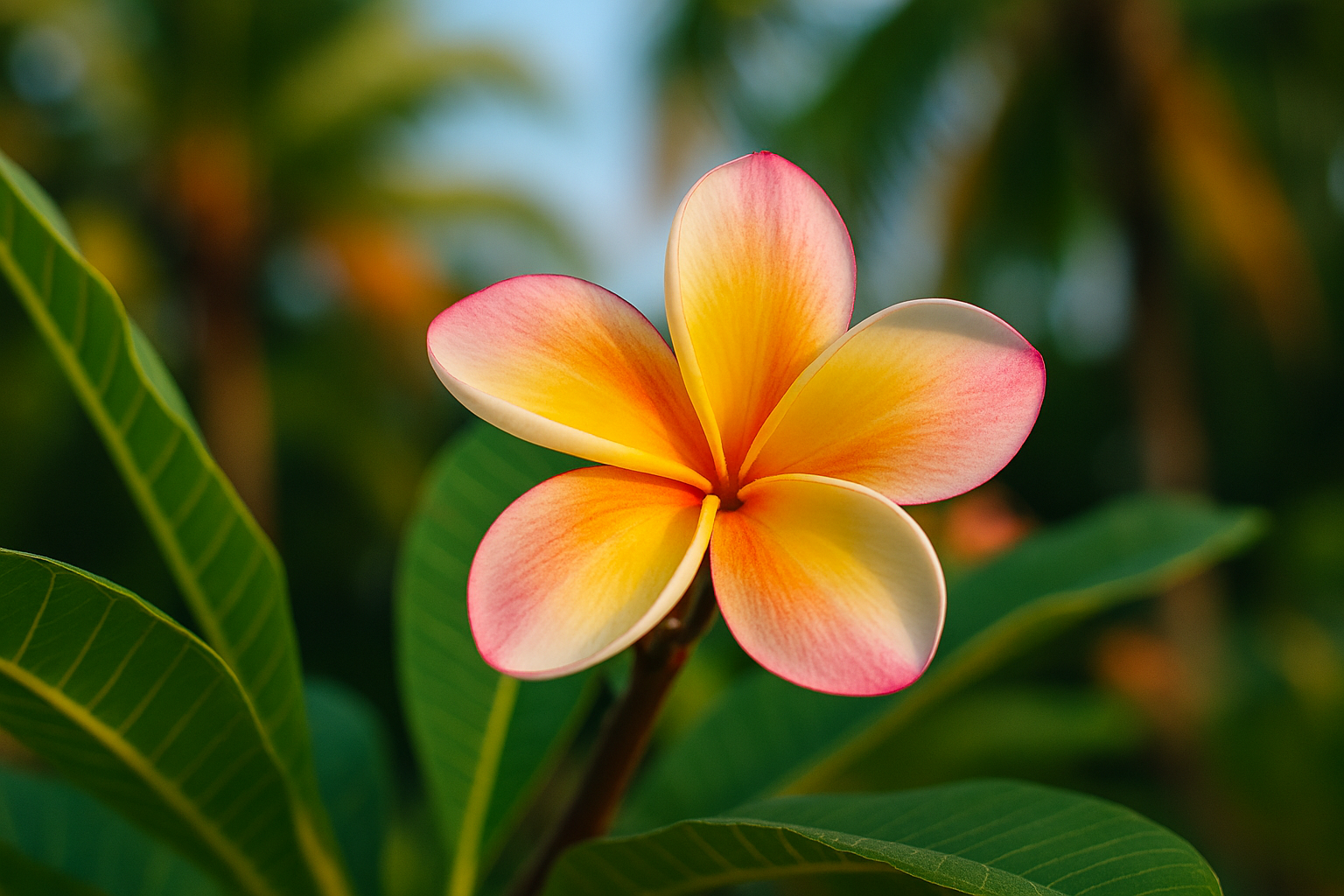 プルメリアモチーフのバレル型ペンダントで“絆”を感じるアクセサリー🌸