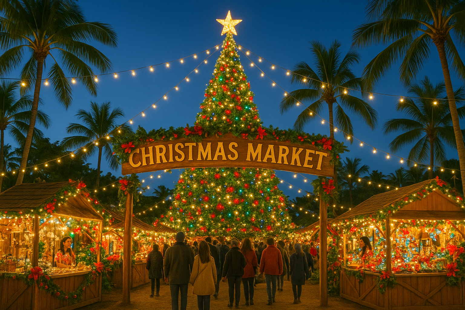 ✨渋谷クリスマスマーケット2025に出店します!Alohaな冬を一緒に🎄🌺