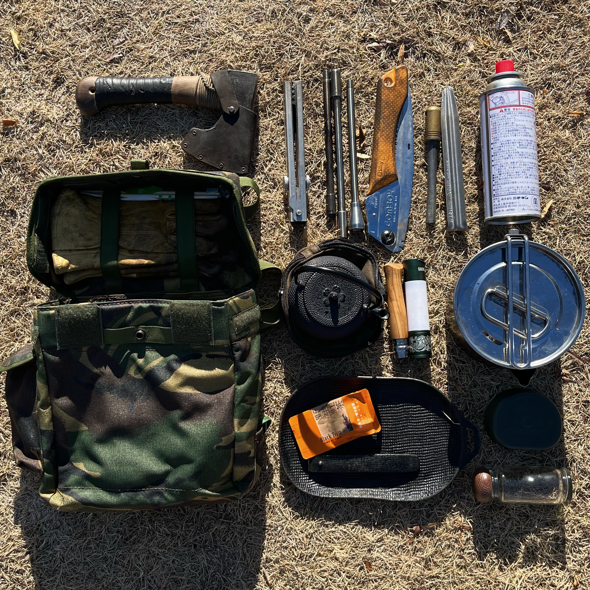 【野良の私物ファイル No.3】色々使える？イギリス軍ガスマスクバッグ