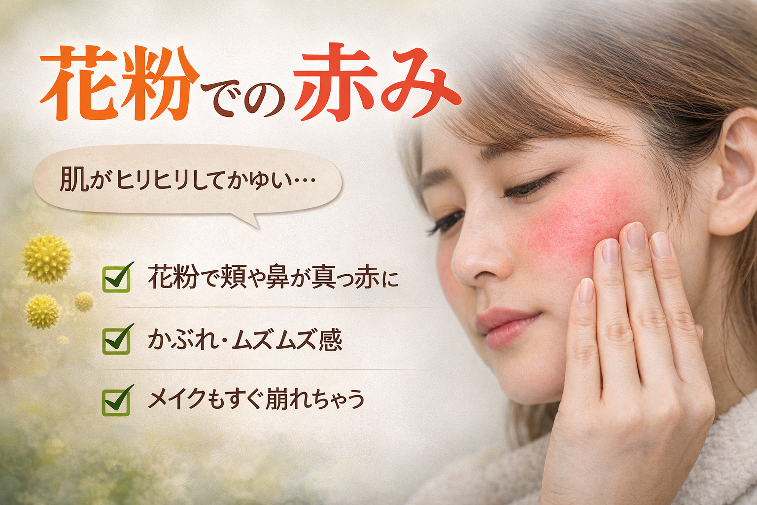 春の肌悩みランキング🌸