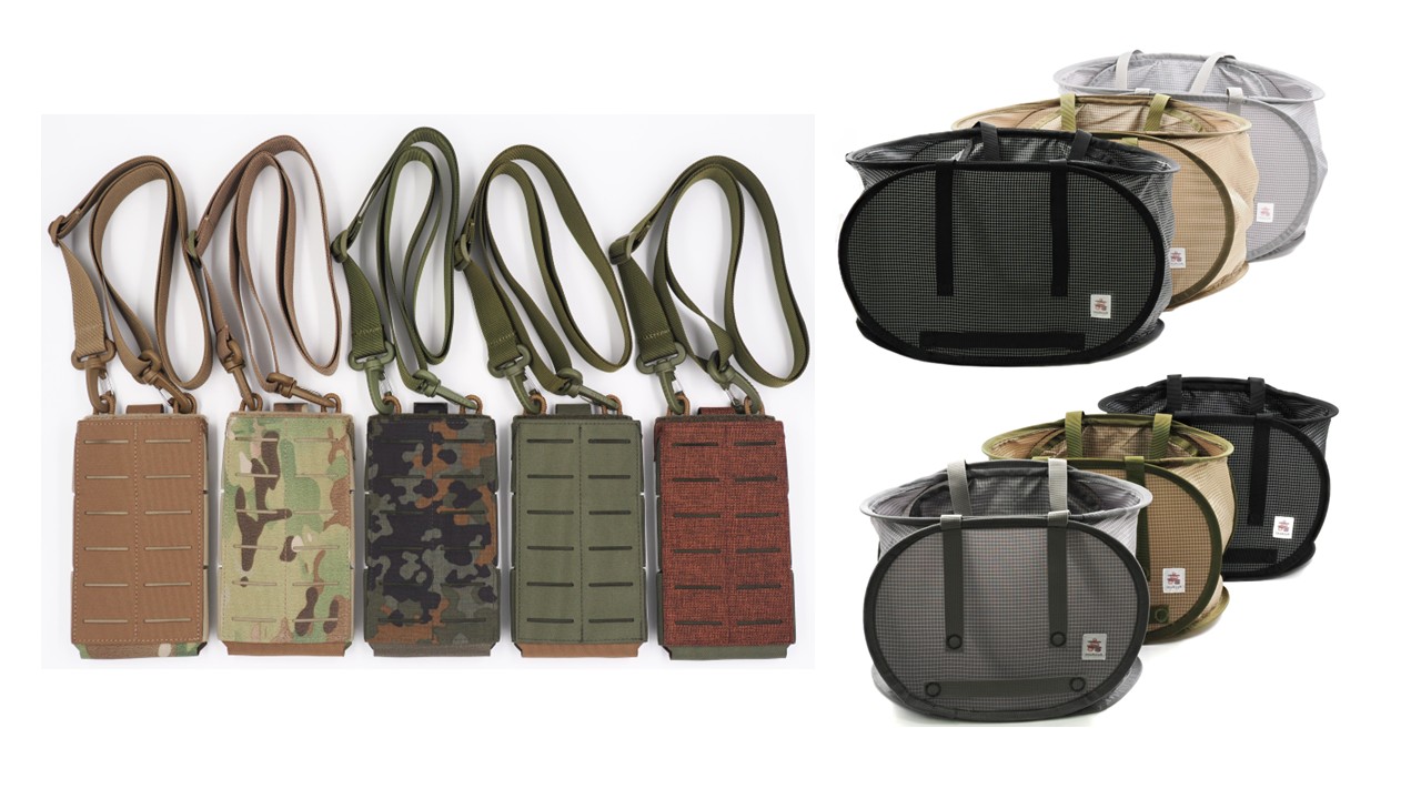 スマホポーチ／ショッピングバッグ／ランチバッグが入荷しました。