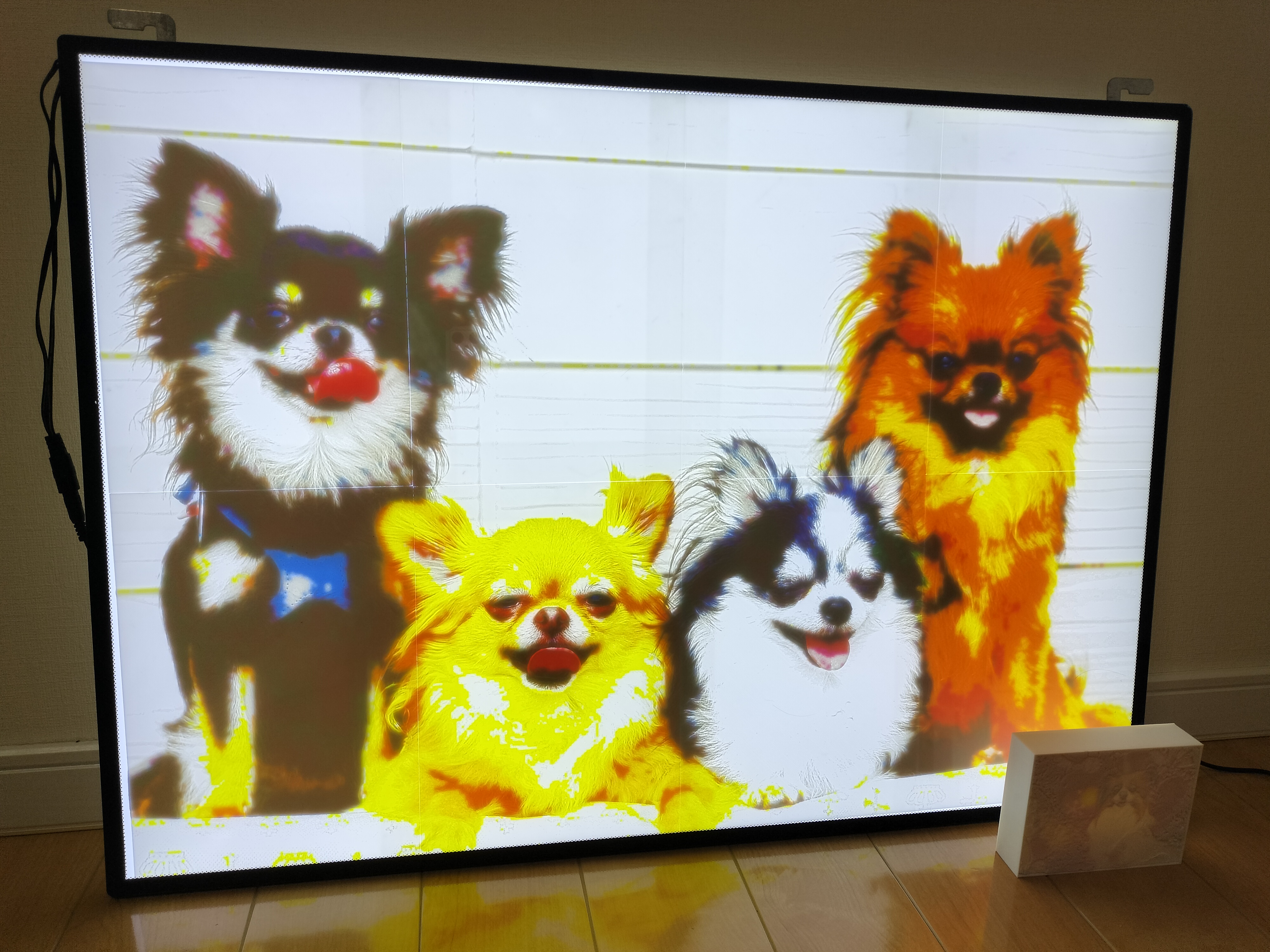 【展示のお知らせ】世界初！A1サイズの光アート「リトファン」を出展します