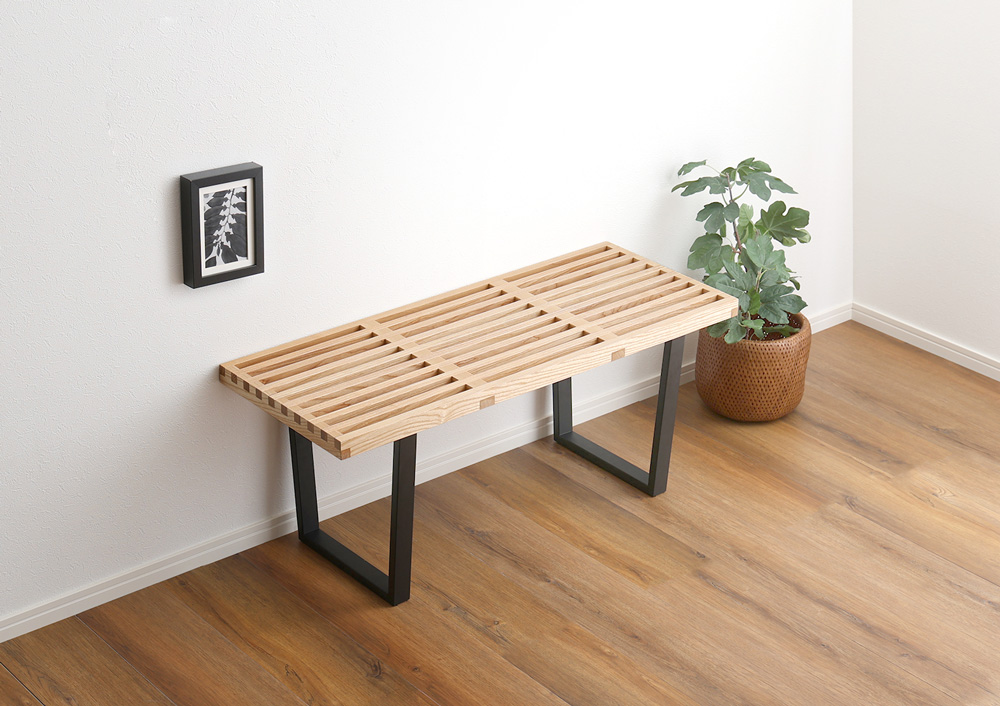 ネルソンベンチ 100cm幅|ミッドセンチュリーの名作をあなたの空間に