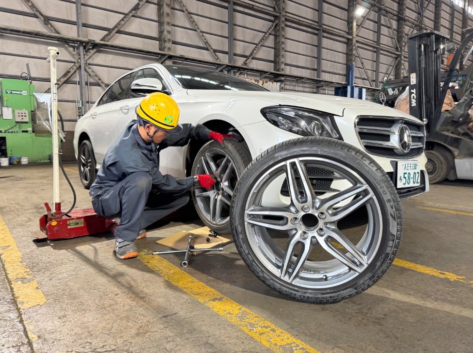 「たいくる」のタイヤ、自分でも装着してみました😅