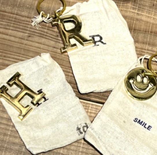 【再入荷のお知らせ】真鍮（ブラス）キーリング / TOSSDICE BRASS KEYRINGS /
