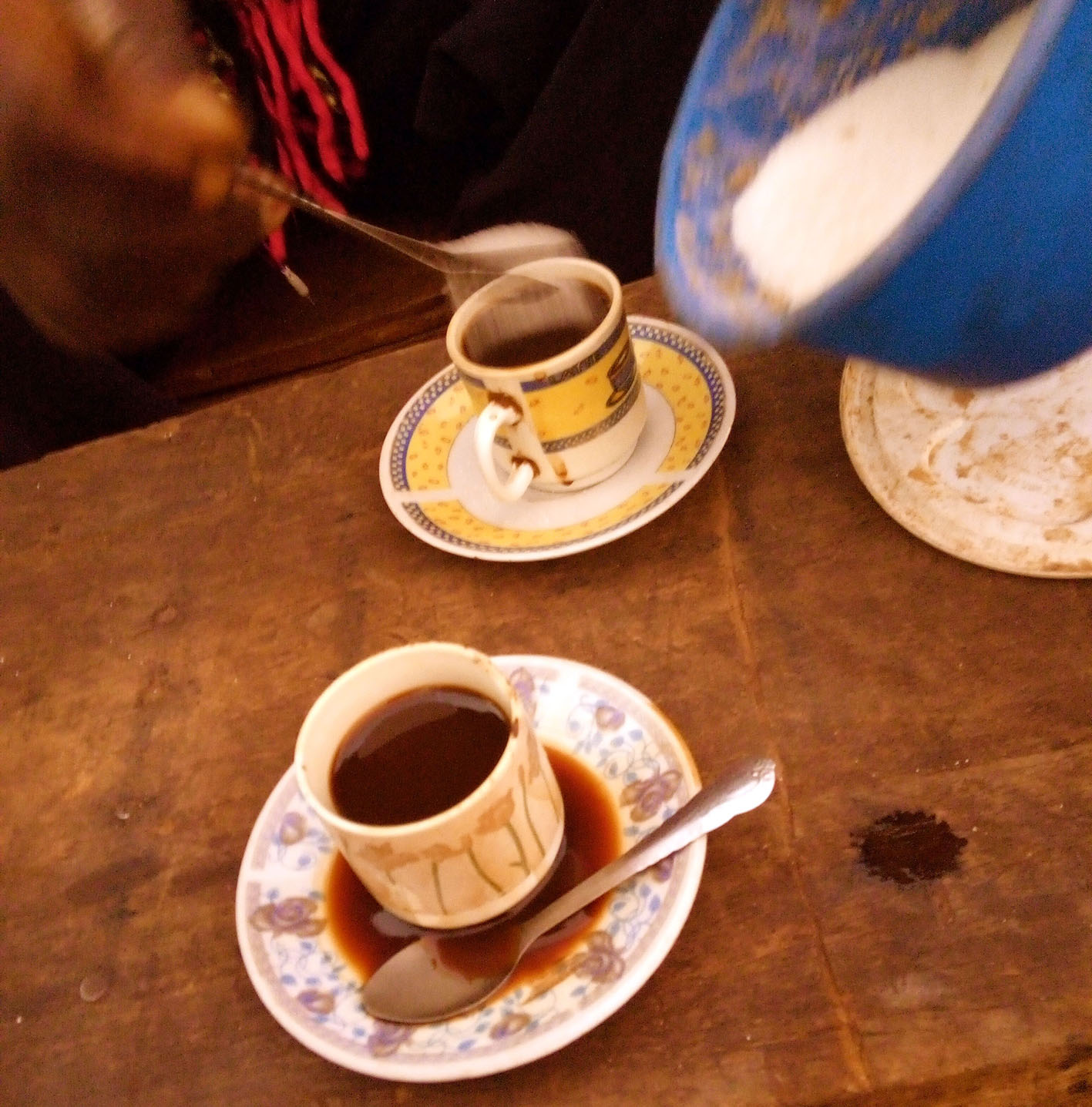 アフリカの村カフェ手ぬぐいの話