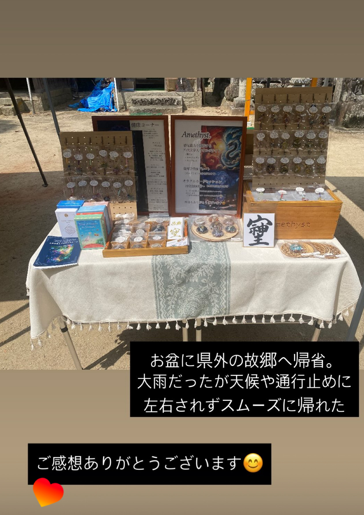 ご感想ありがとうございます♪