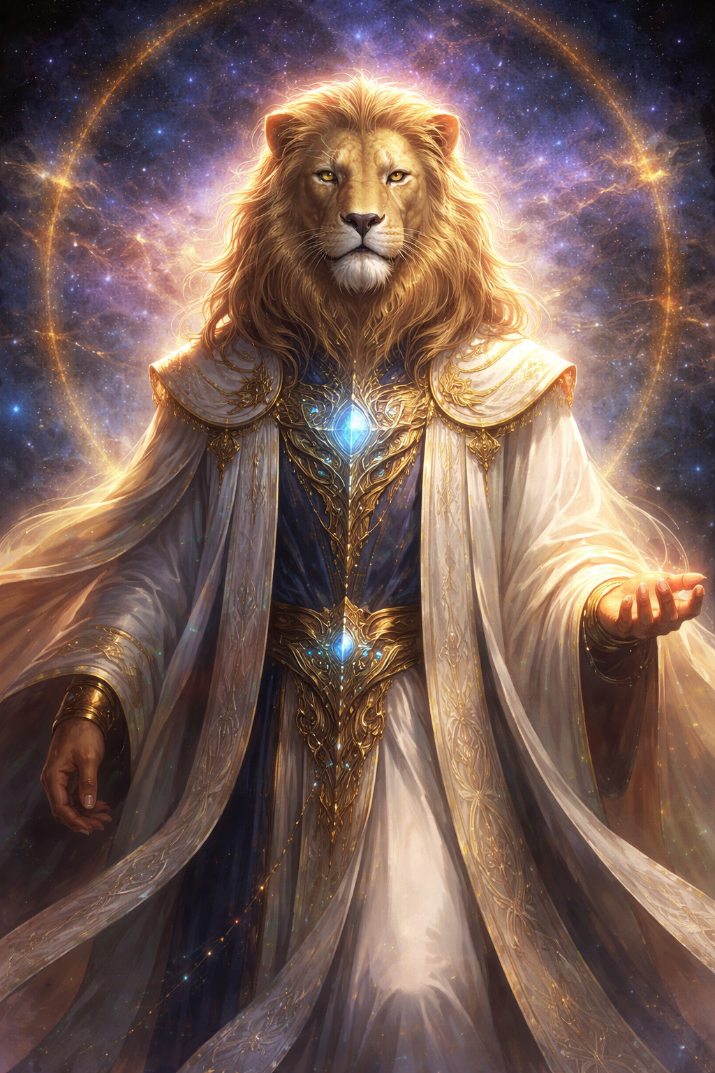 リラ星のライオンヘッド神官