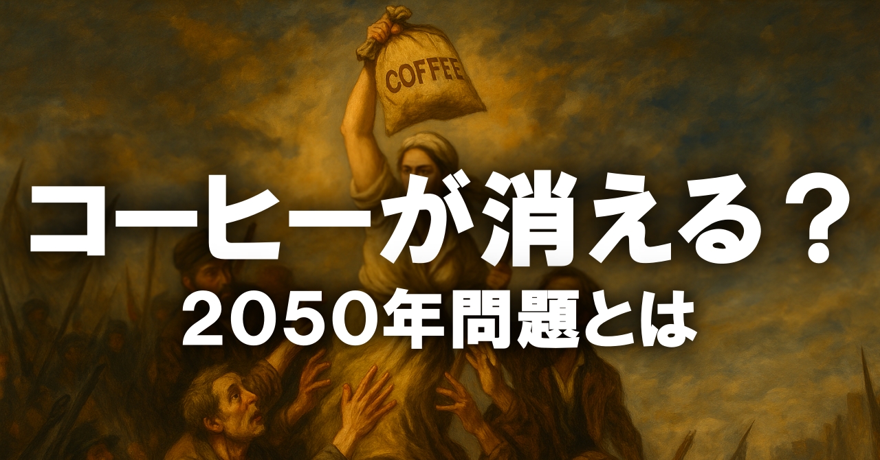 コーヒーが消える！？2050年問題とは？