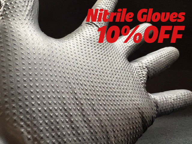 ニトリルグローブ各種10%OFF!!