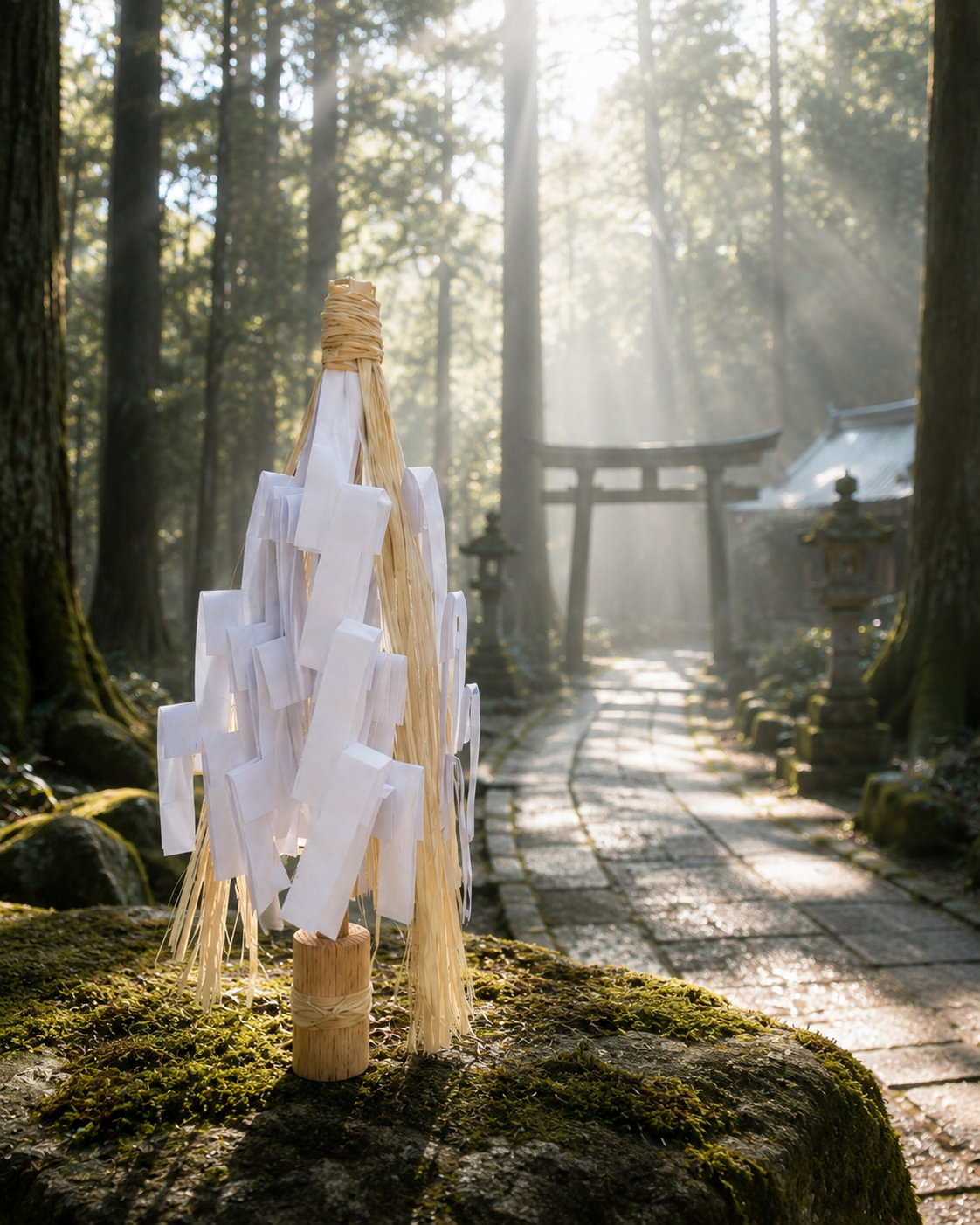 精麻の大幣とは?心と空間を整える、麻の祓い具の意味と使い方