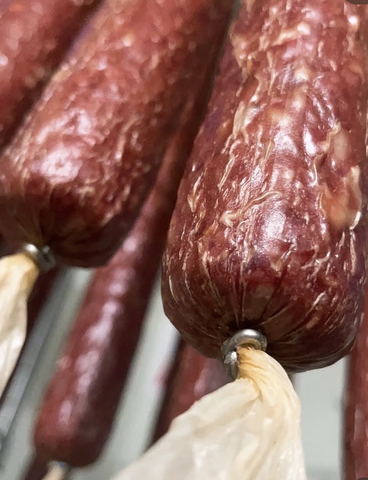 コッホサラミが、ようやく食べ頃になりました。
