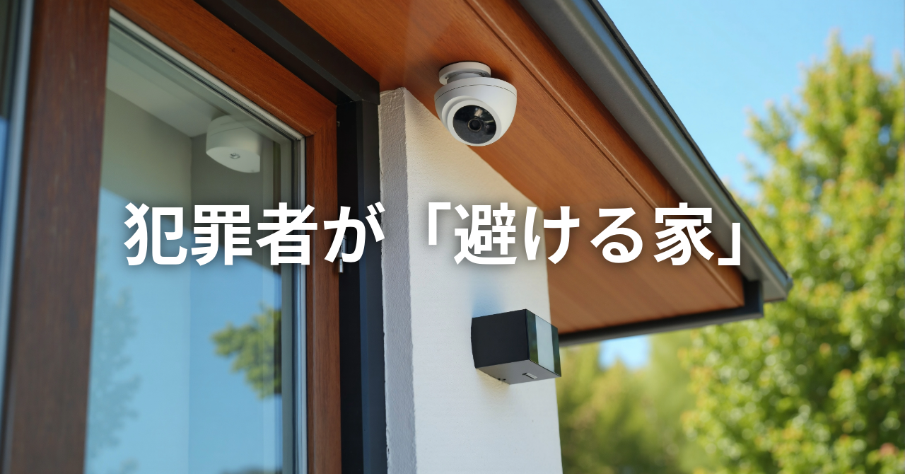 犯罪者が「避ける家」