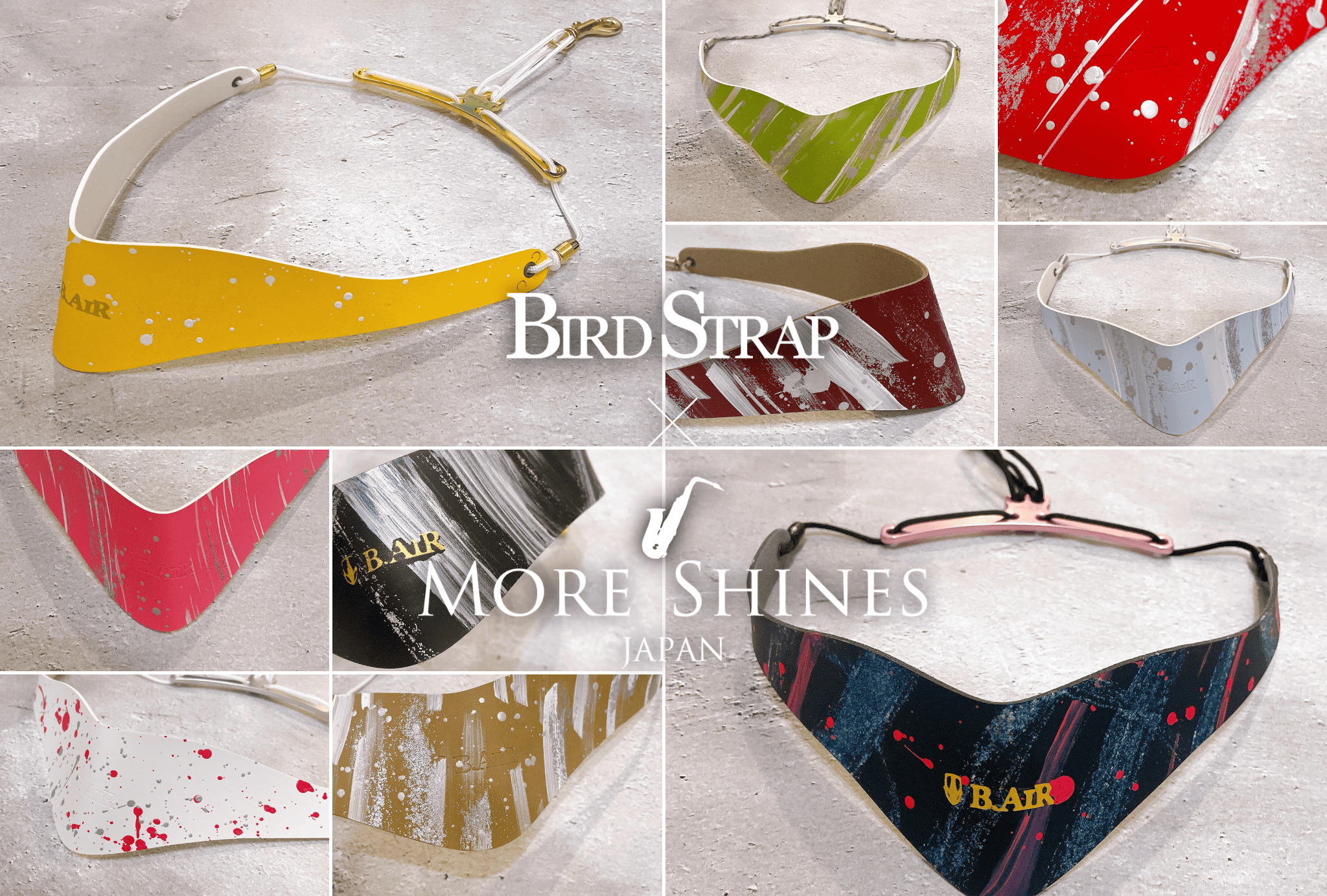 BIRD STRAP × MORE SHINES コラボモデル 新発売のお知らせ