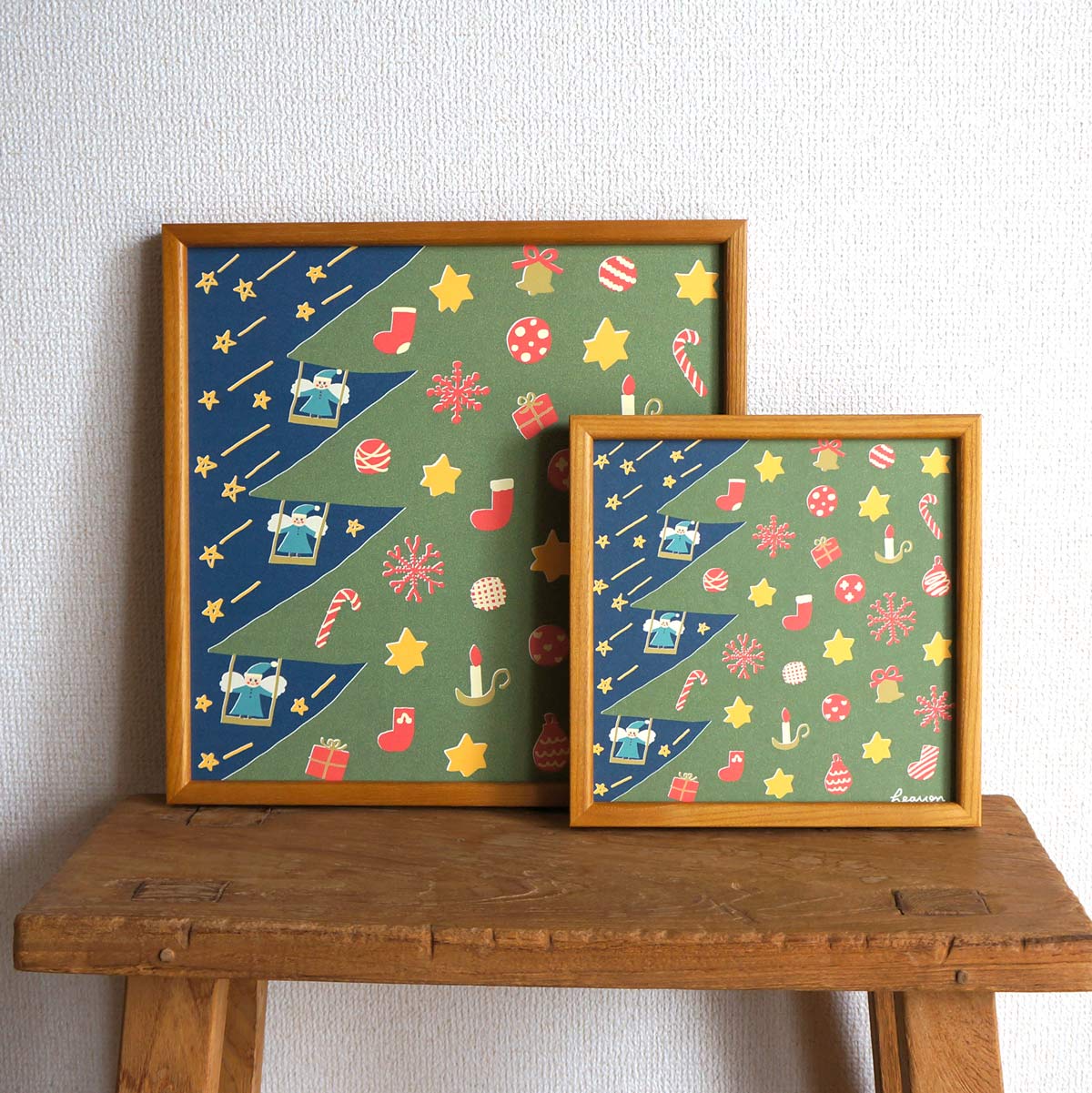 新作「 クリスマスの夜 ポスター 」が出来上がりました☆彡