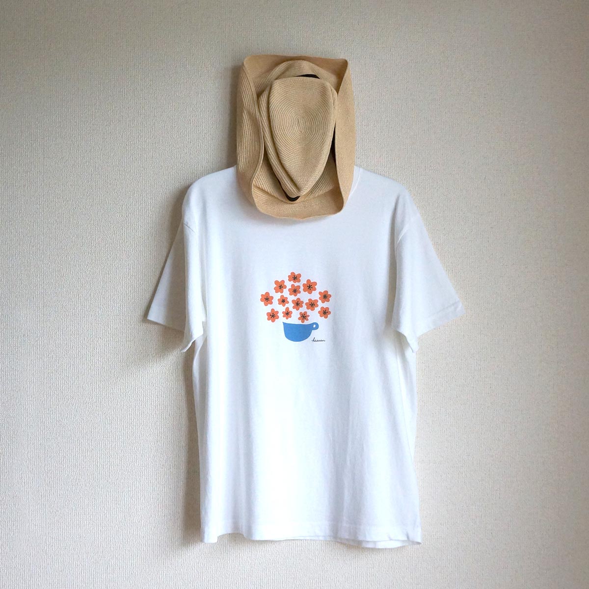 新色オーガニックコットンTシャツ4種が出来上がりました☆彡