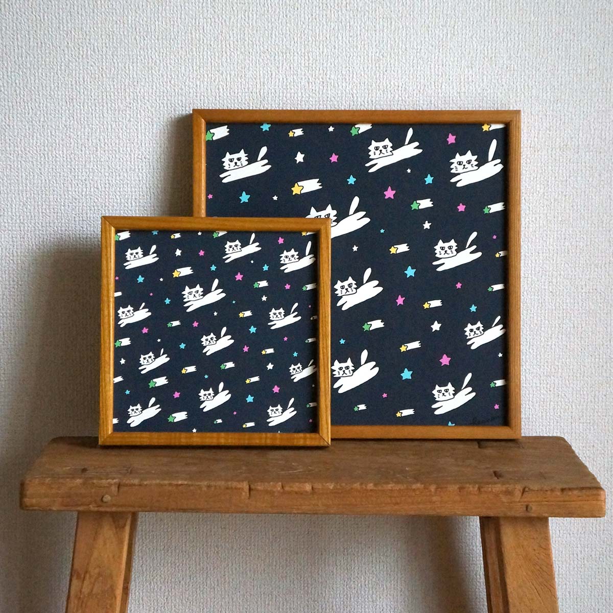 新作「 flying cats ポスター 」が出来上がりました☆彡
