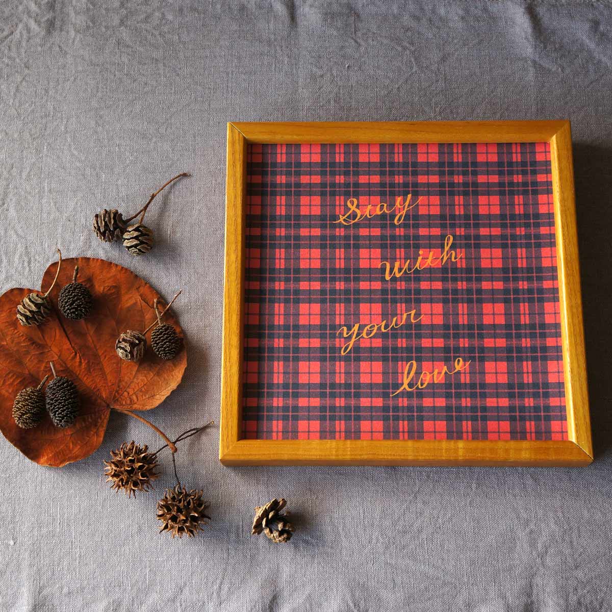新作「 nostalgic tartan check 」ポスター8カラーが出来上がりました☆彡