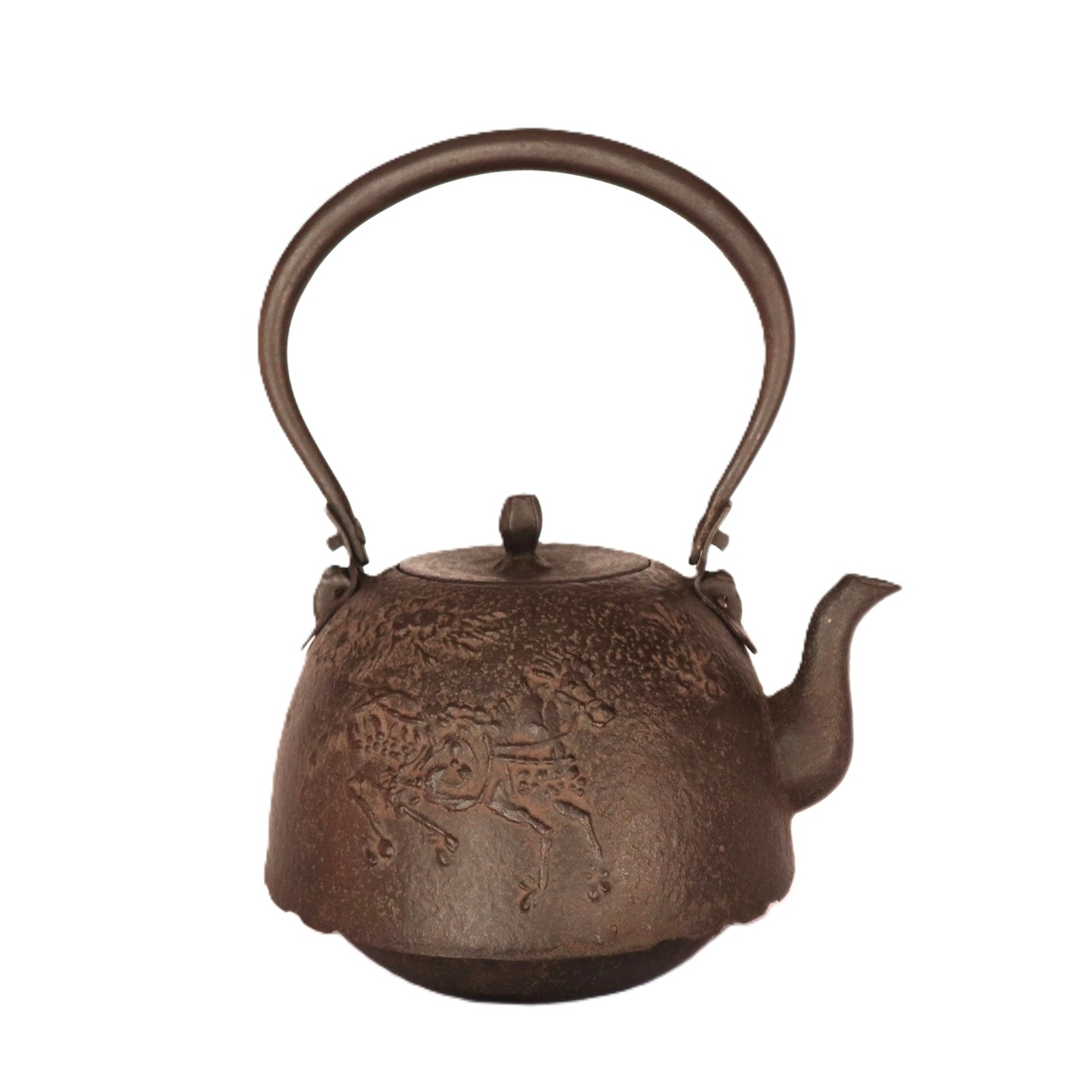 今年の干支の午年のお勧めの鉄瓶は南部春駒鉄瓶です