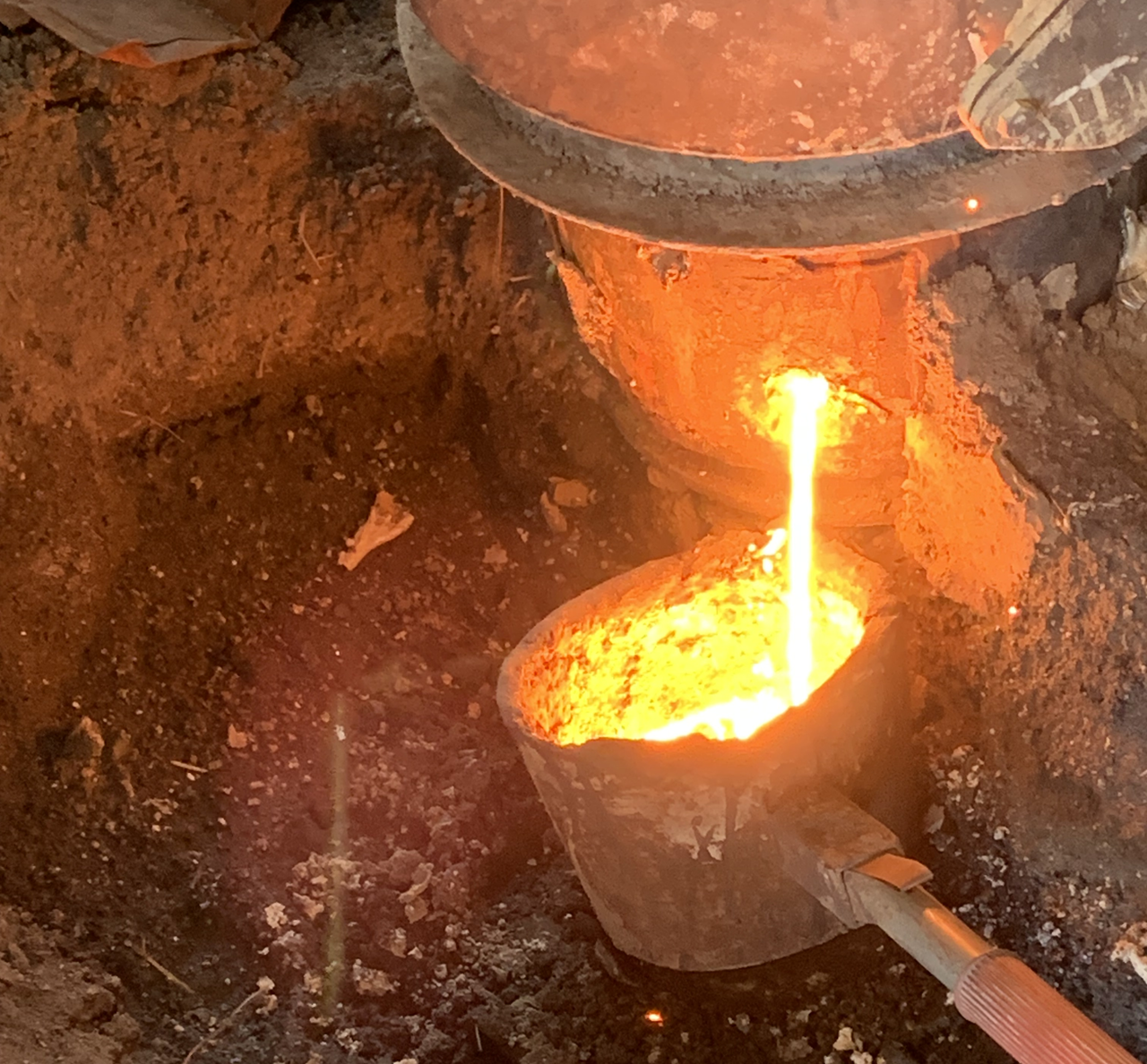 南部鉄瓶の作り方を紹介します。ー熔解編ー