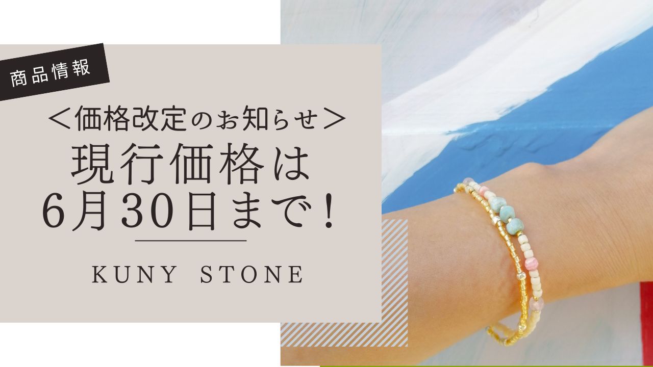 価格改定のお知らせ。6月30日までがお買い得！
