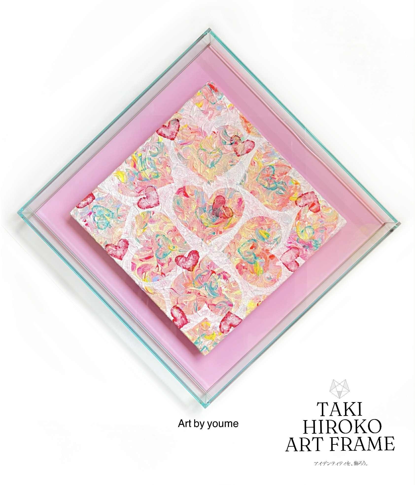 【実例公開】作品の個性と空間に合わせた「アートカプセル」フレームのカラー&変形カスタム