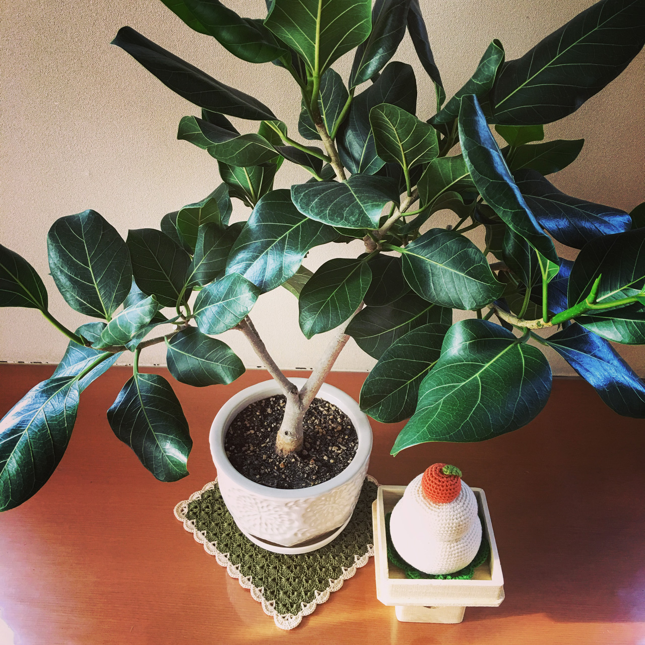 オススメ！編み鏡餅