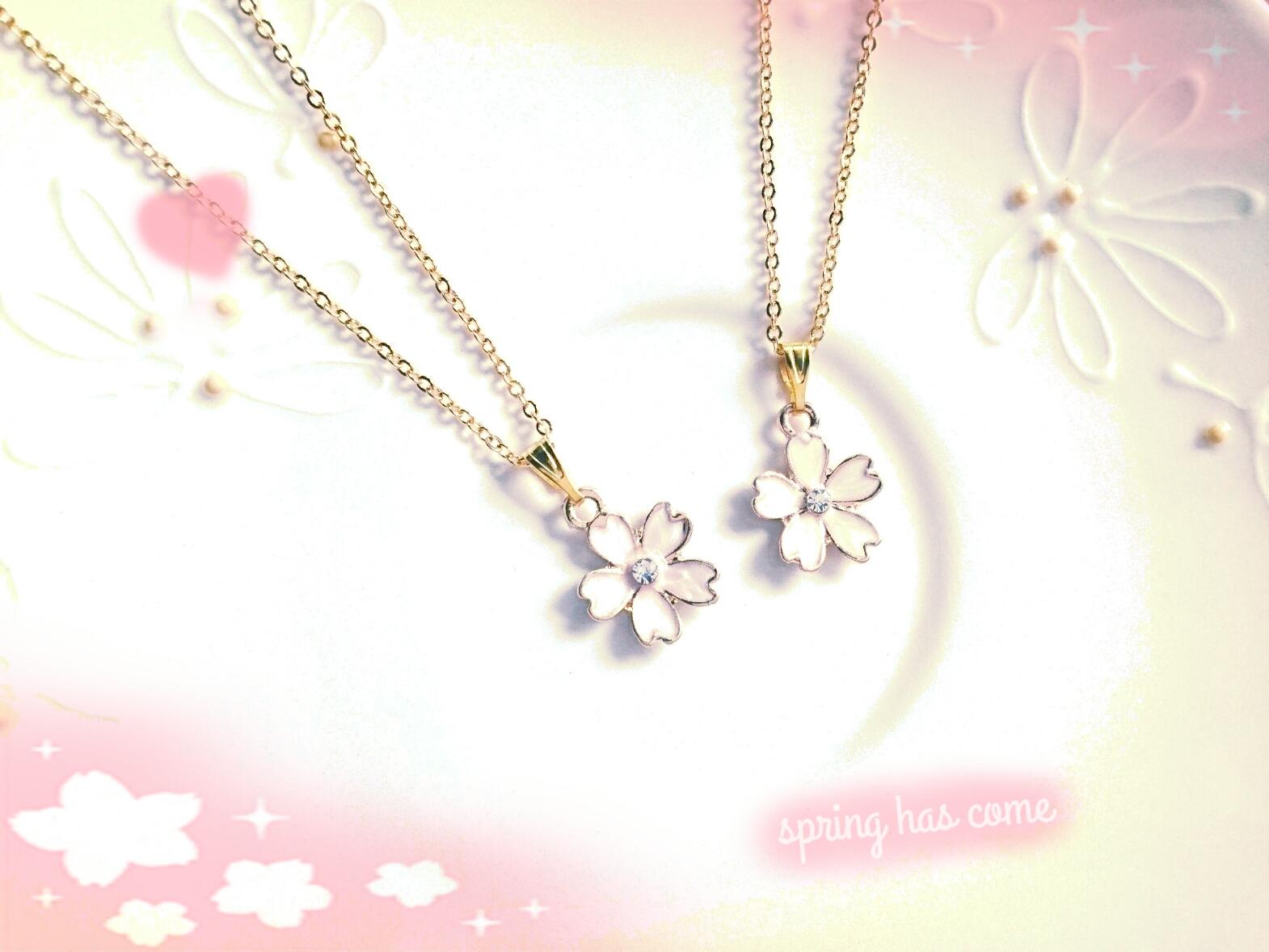 心に咲く春の桜♥